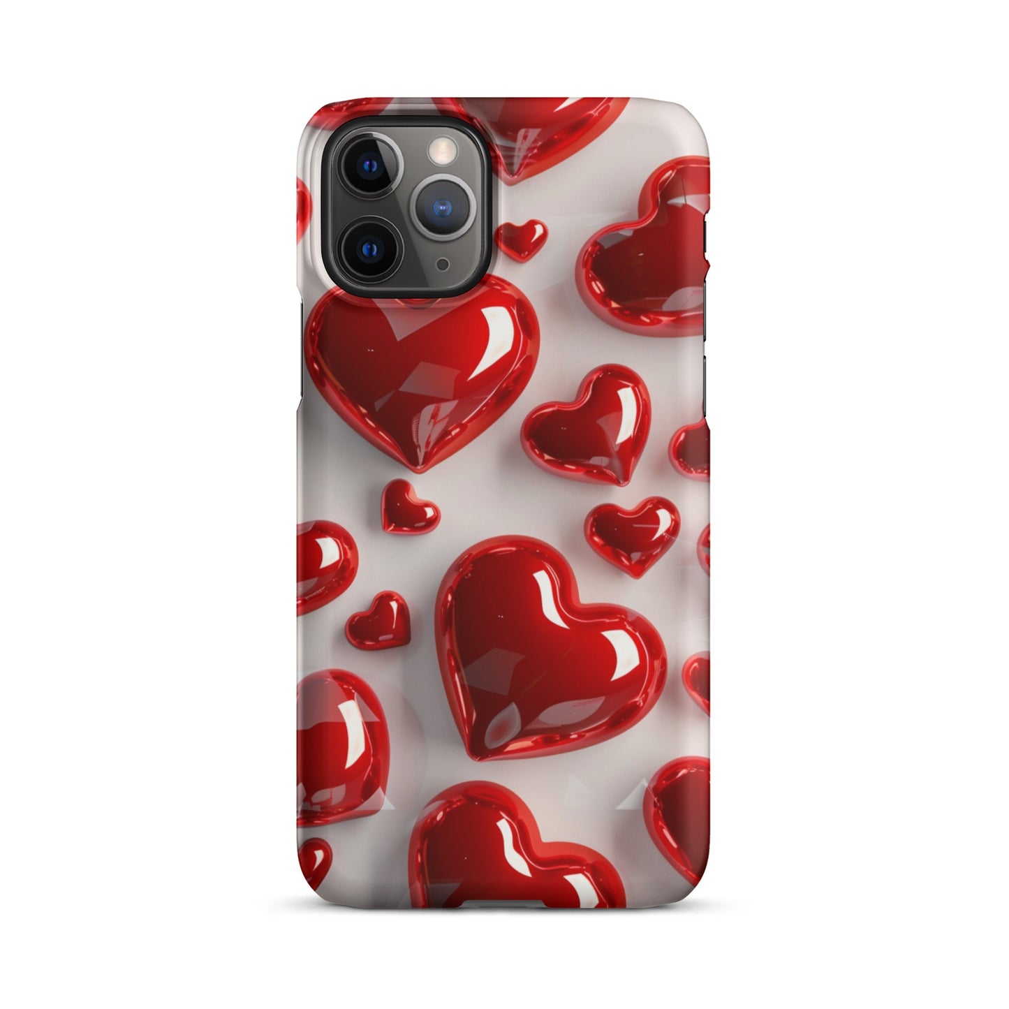 Red Hearts Phone case for iPhone-3