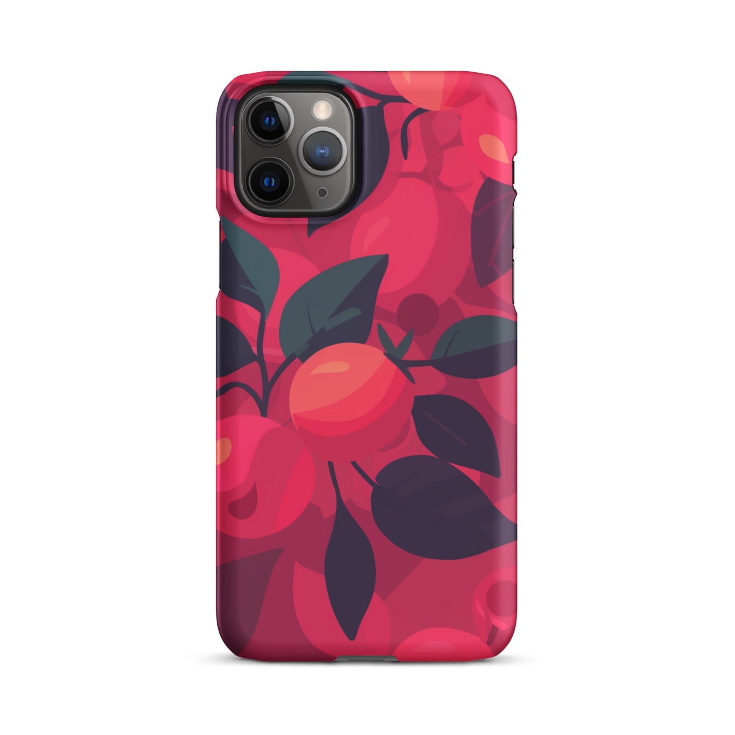 Red Fucsia Phone case for iPhone-3