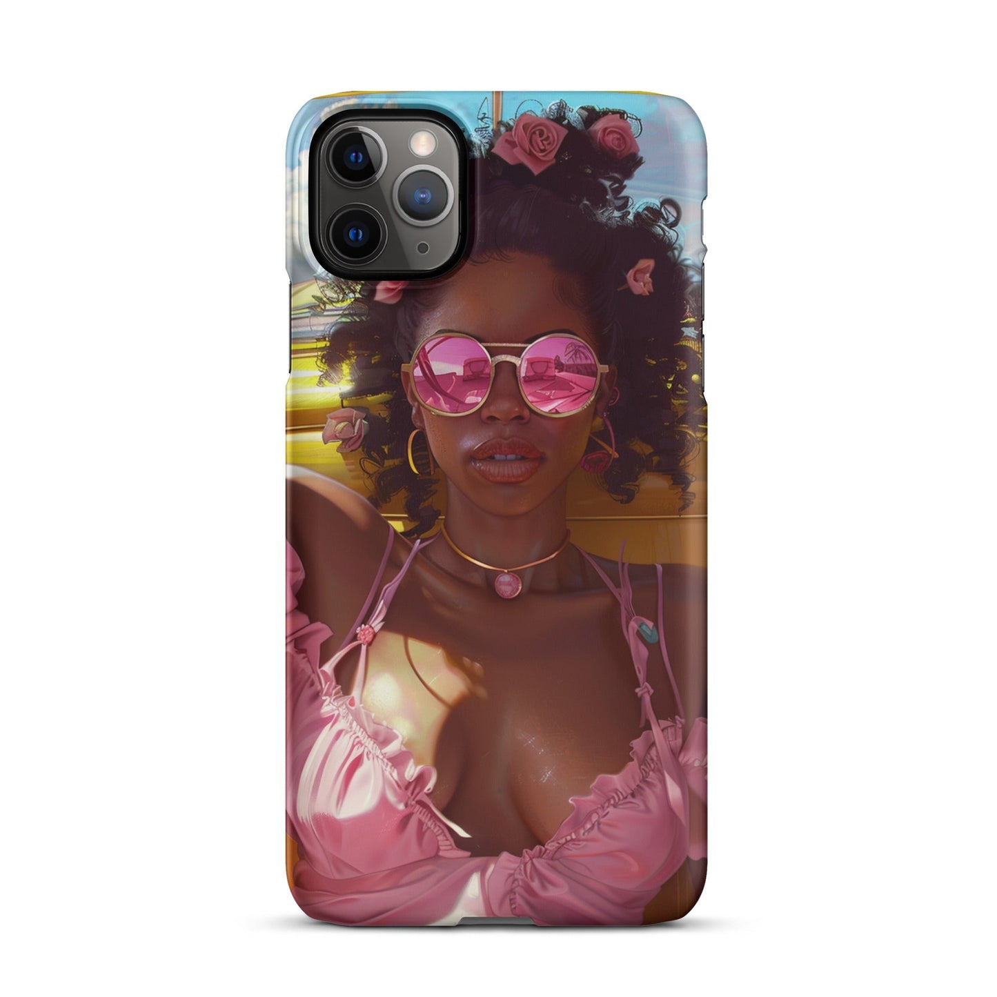 Black Girl Fashionista Phone case for iPhone-5