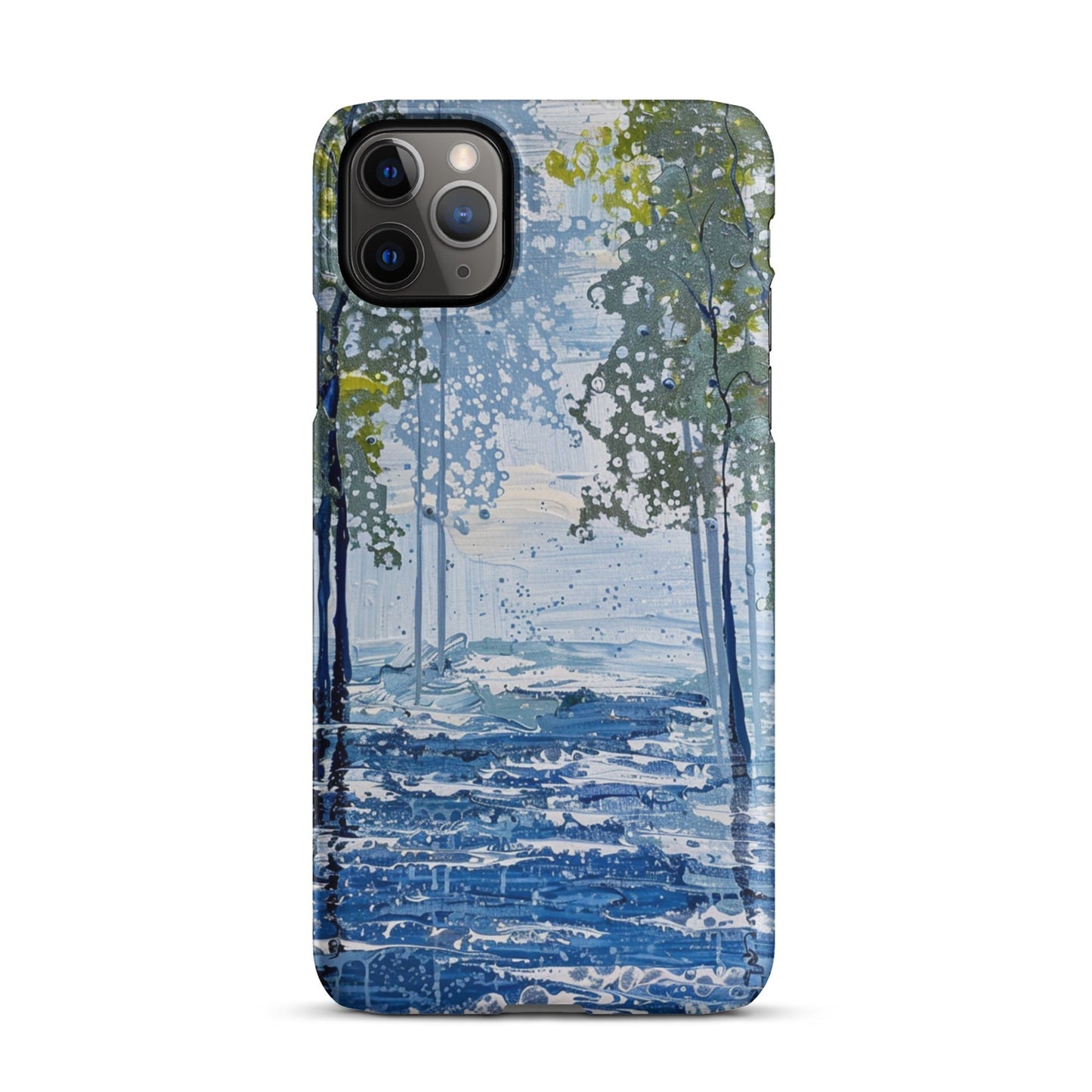 River Trees Phone case for iPhone-5