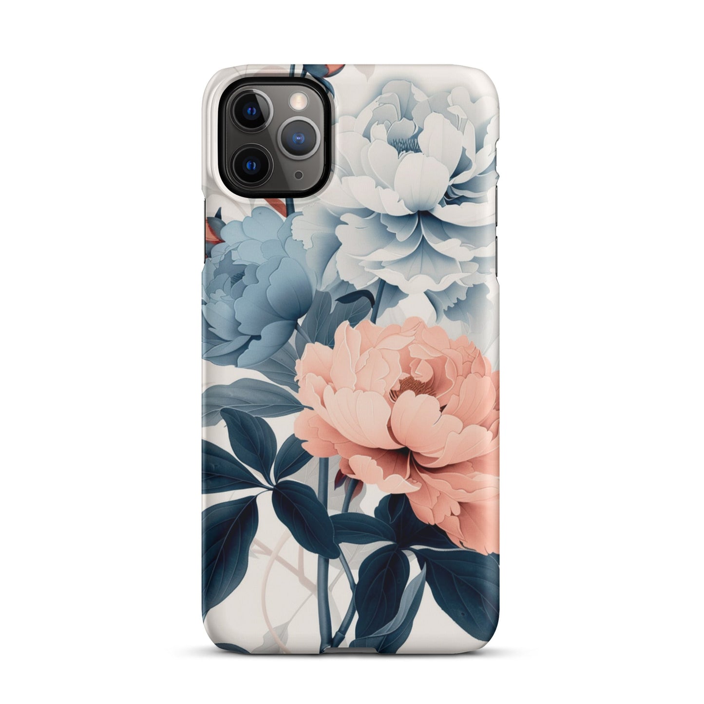 Tricolor Flowers Phone case for iPhone-5