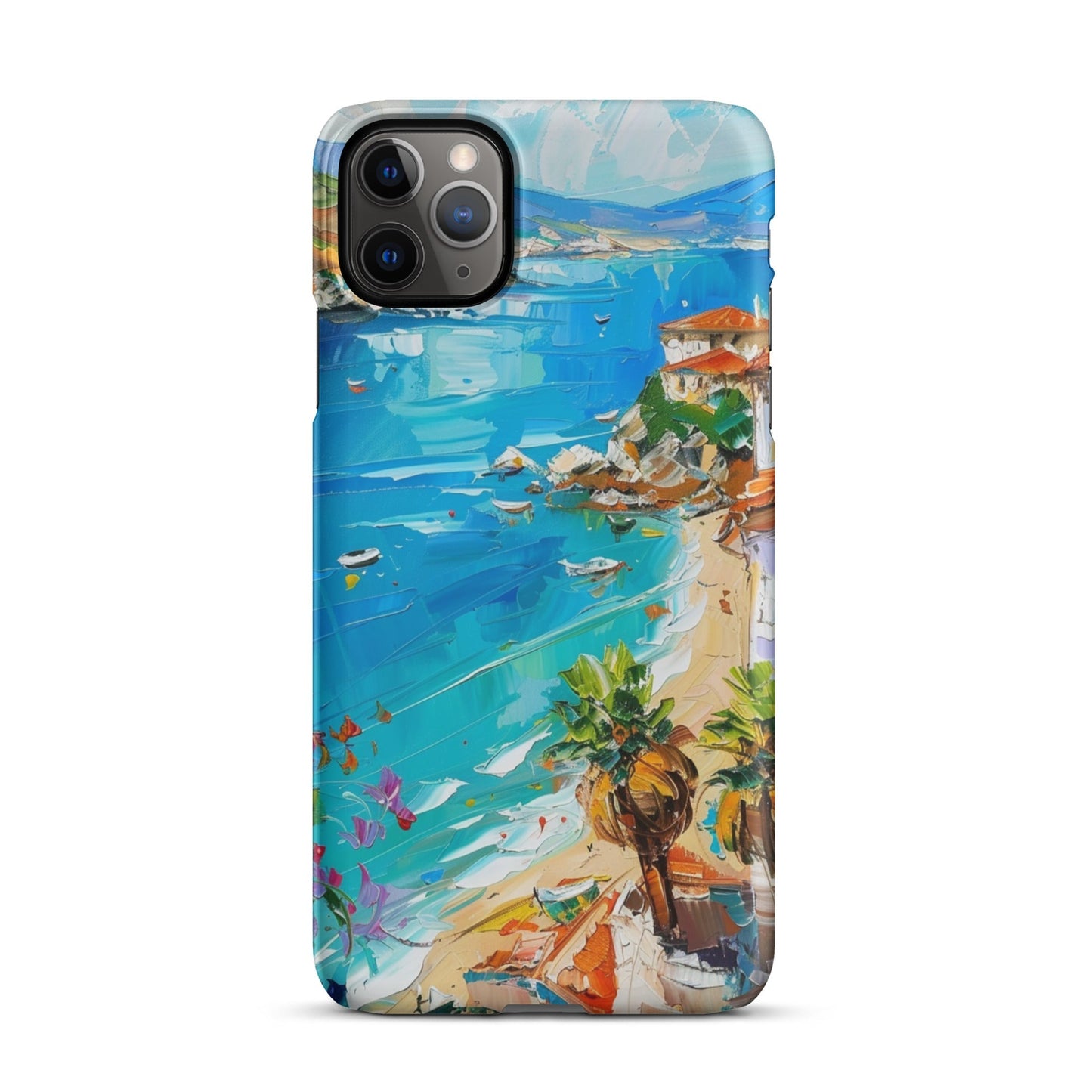 Mediterranean Beach Phone case for iPhone-5