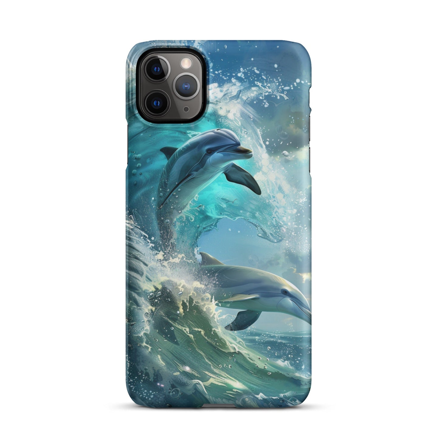 Dolphin Phone case for iPhone-5