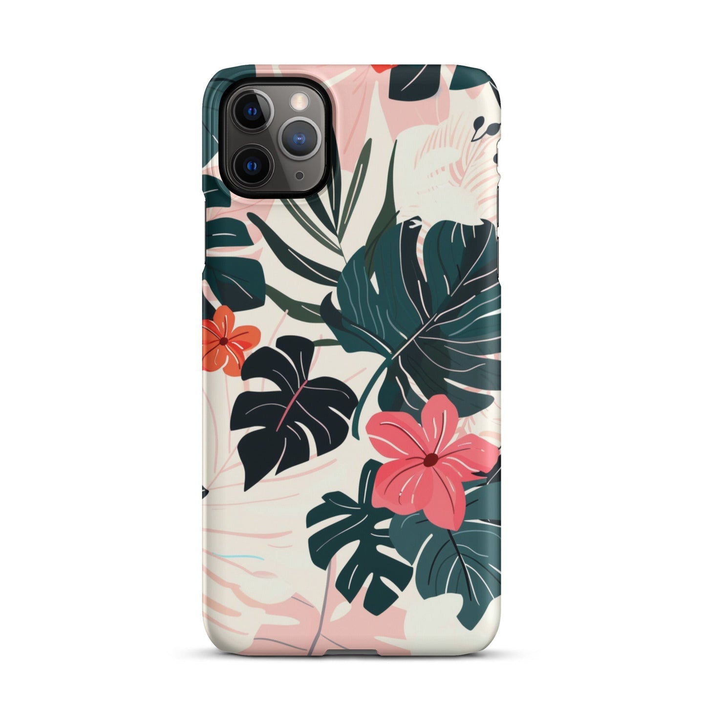 Flower leaves Phone case for iPhone-5