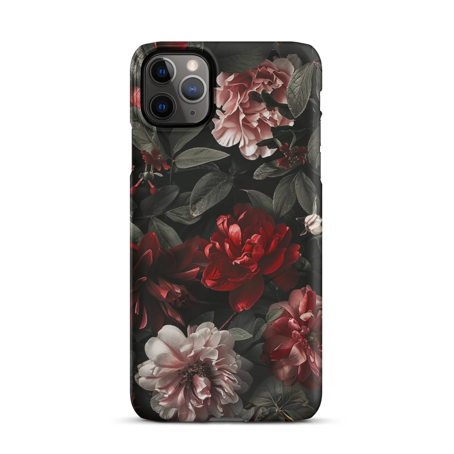 Pink Red Floral Phone case for iPhone-5