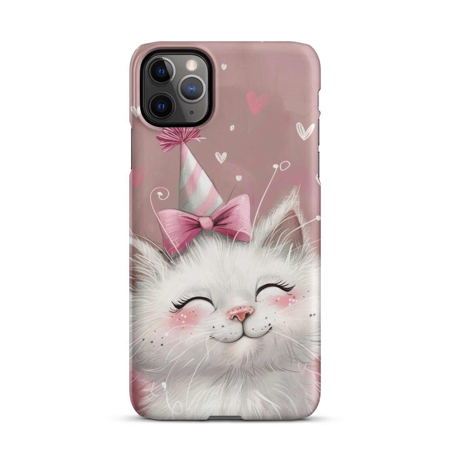 Cute Cat Phone case for iPhone-5