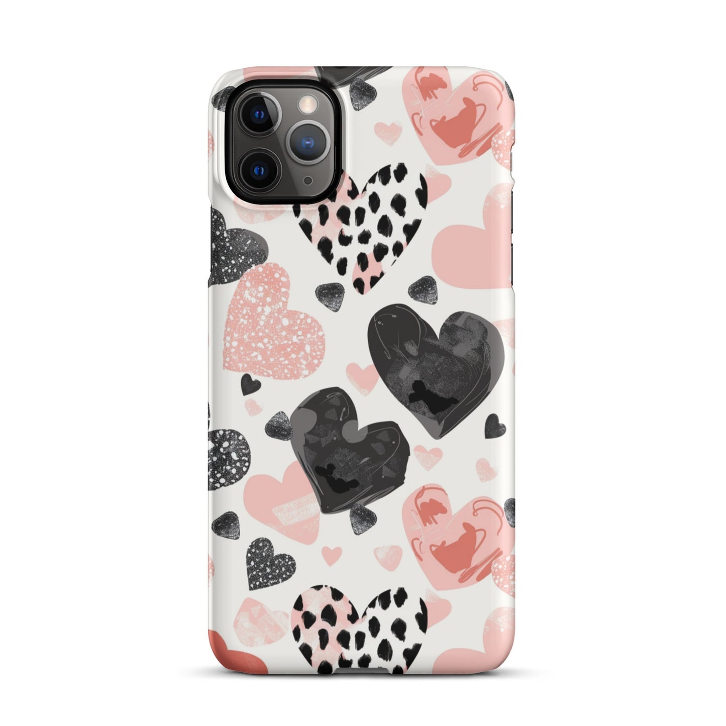 Diamond Hearts Phone case for iPhone-5