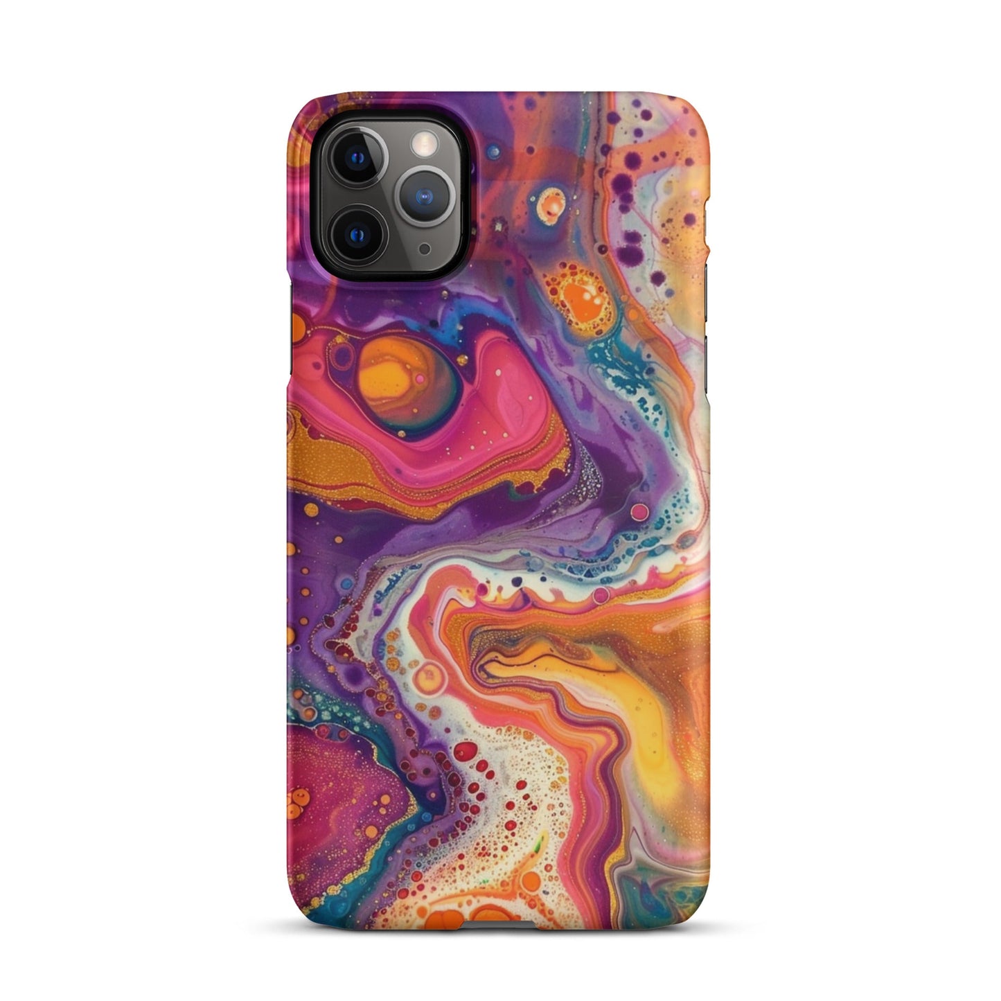 Rainbow Swirling Phone case for iPhone-5