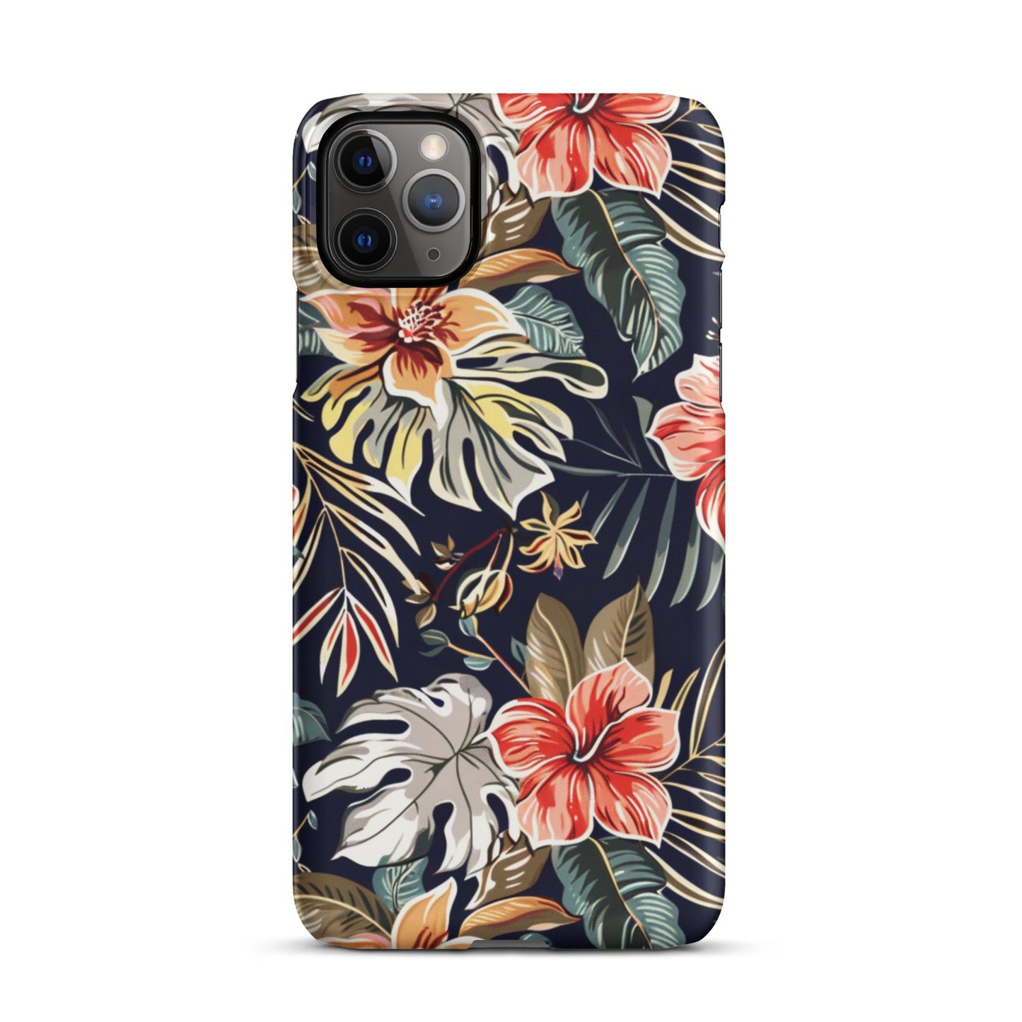 Tropical Floral Phone case for iPhone-5