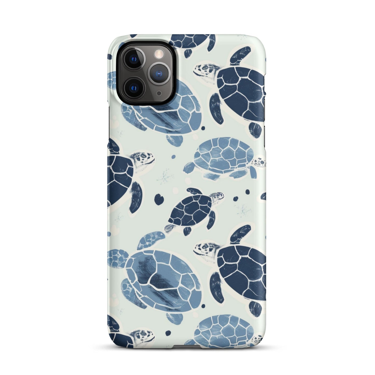 Blue Turtle Phone case for iPhone-5