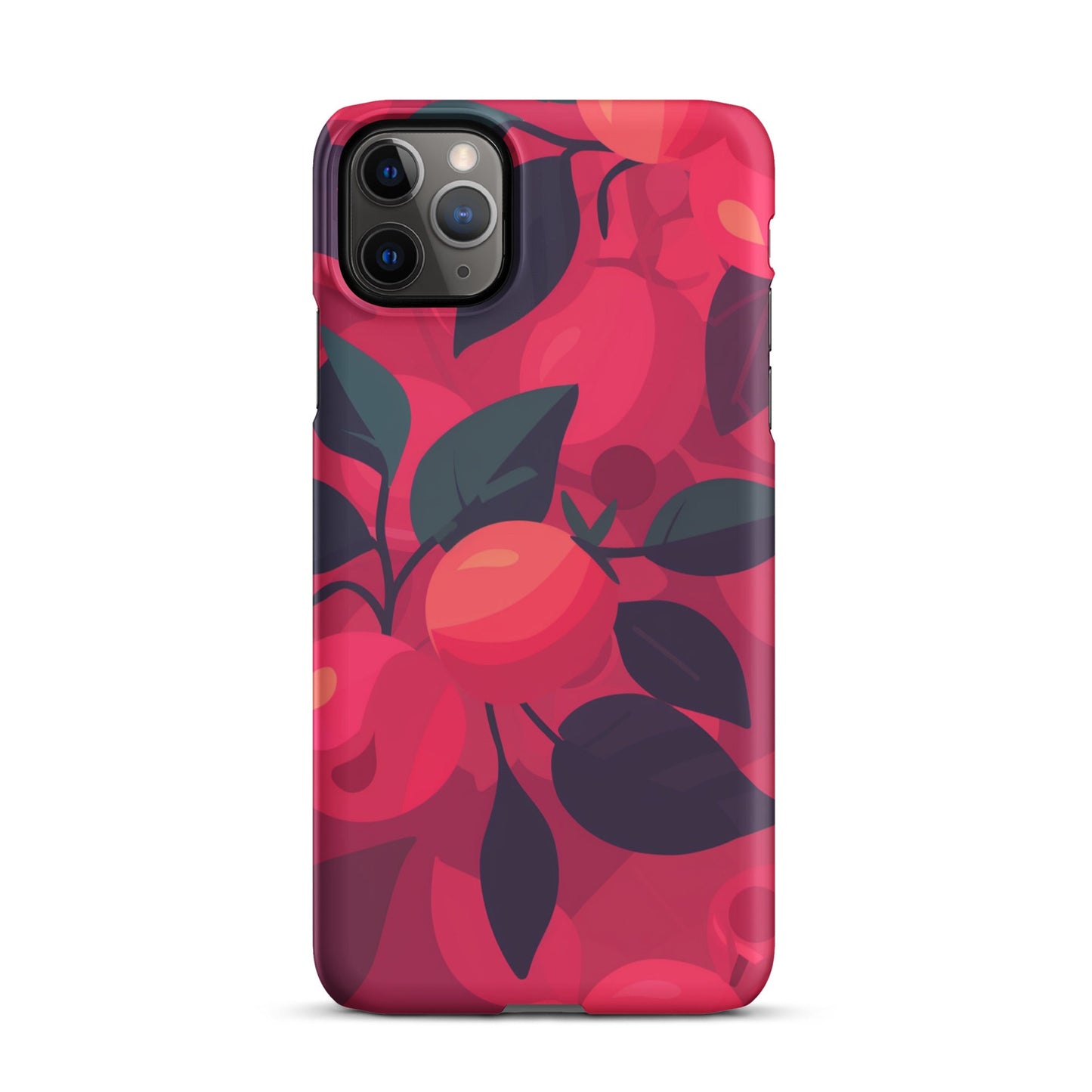 Red Fucsia Phone case for iPhone-5