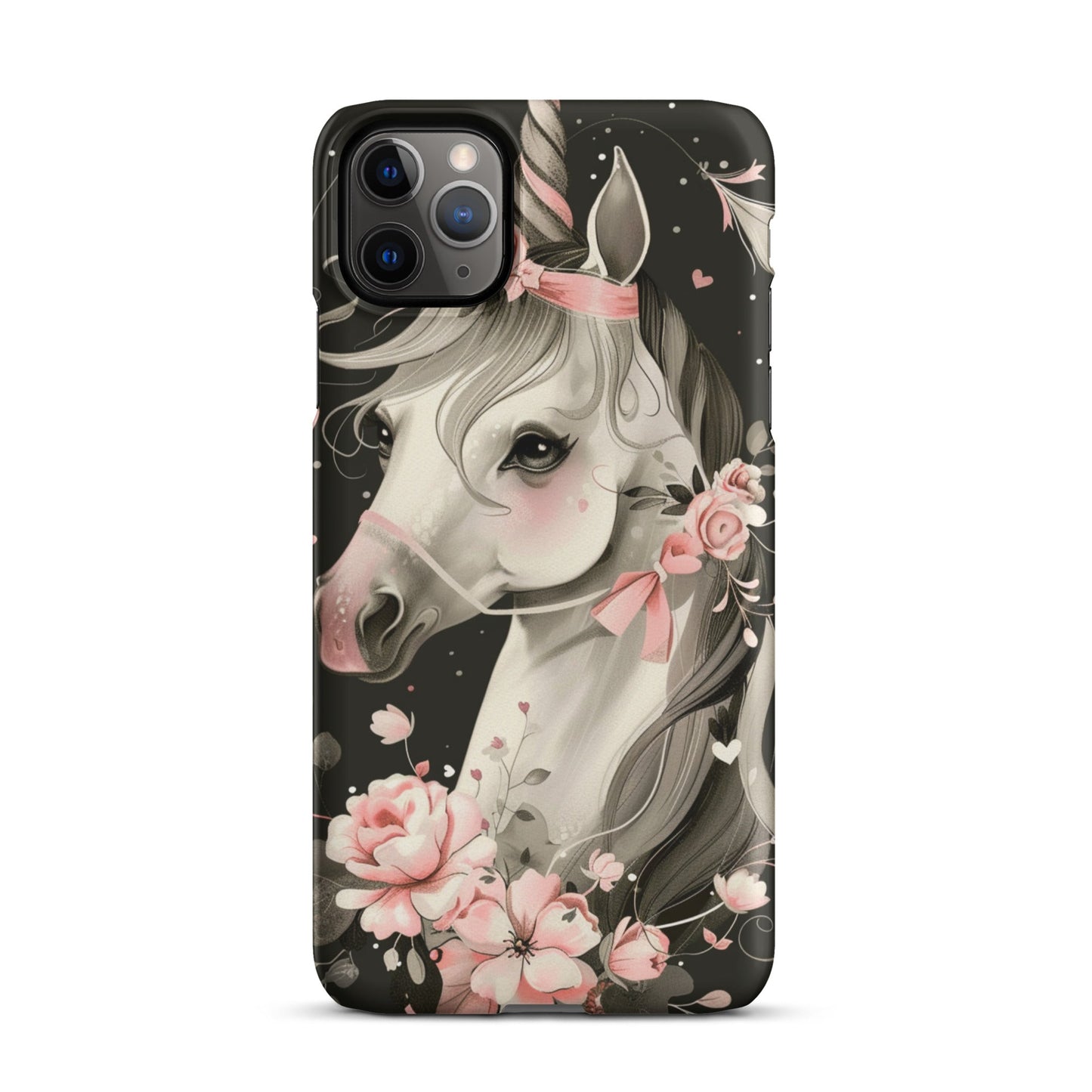 Cute horse Phone case for iPhone-5