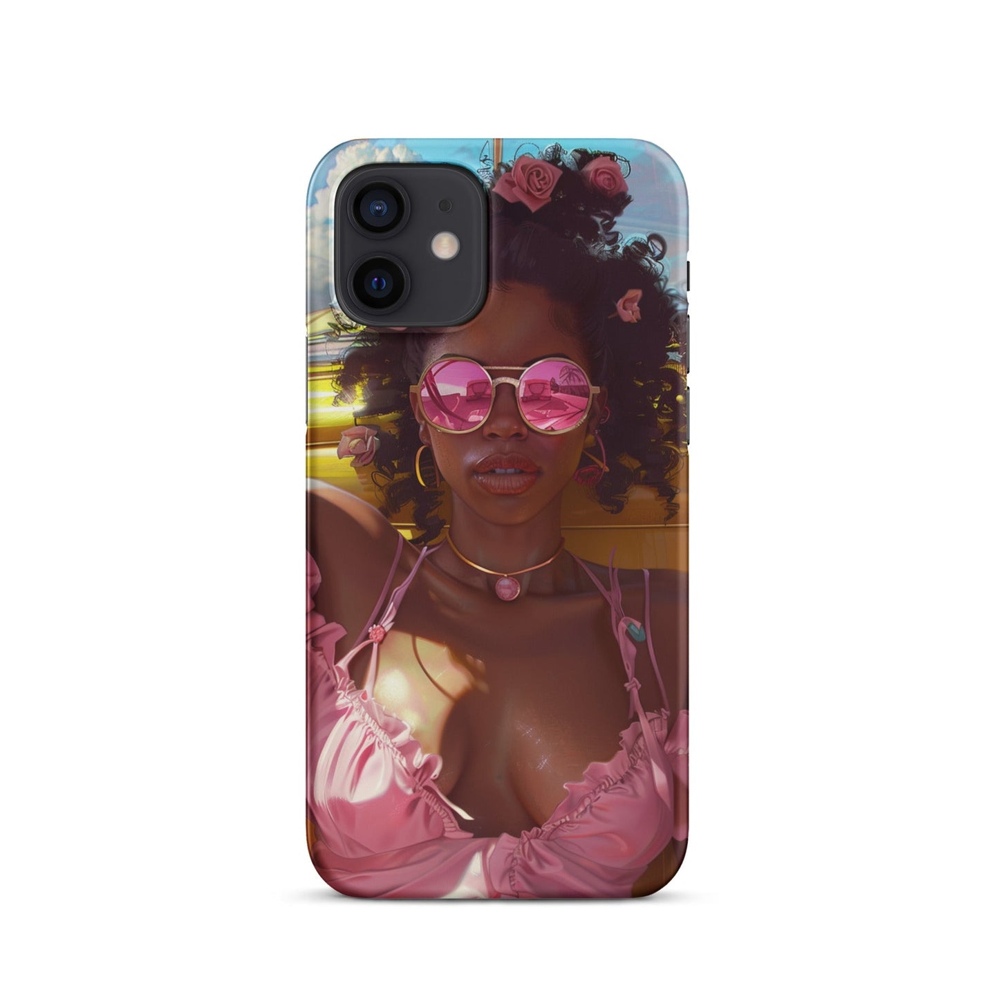 Black Girl Fashionista Phone case for iPhone-9