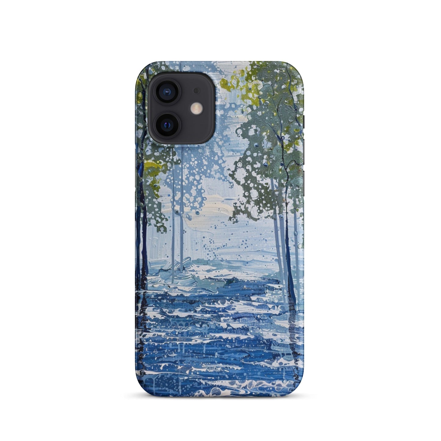 River Trees Phone case for iPhone-9