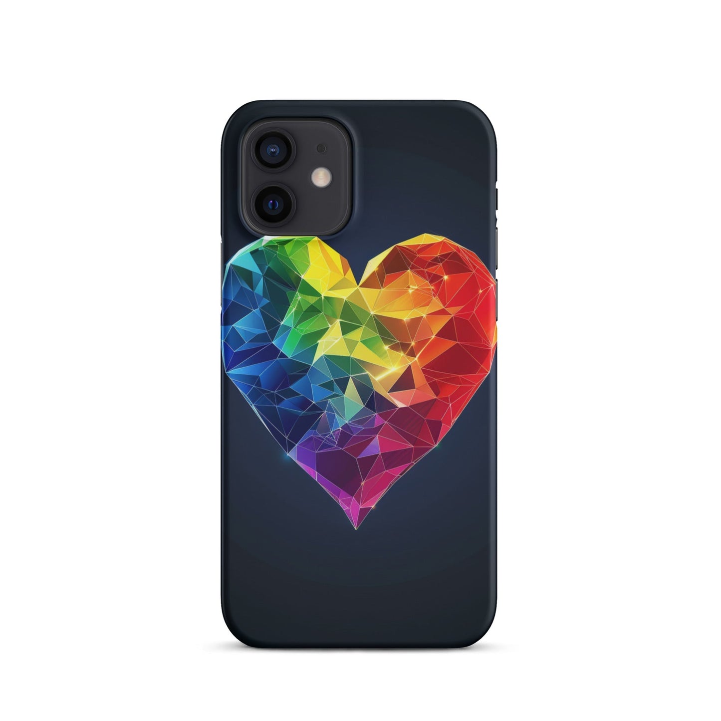 Ranbow Heart Phone case for iPhone-9