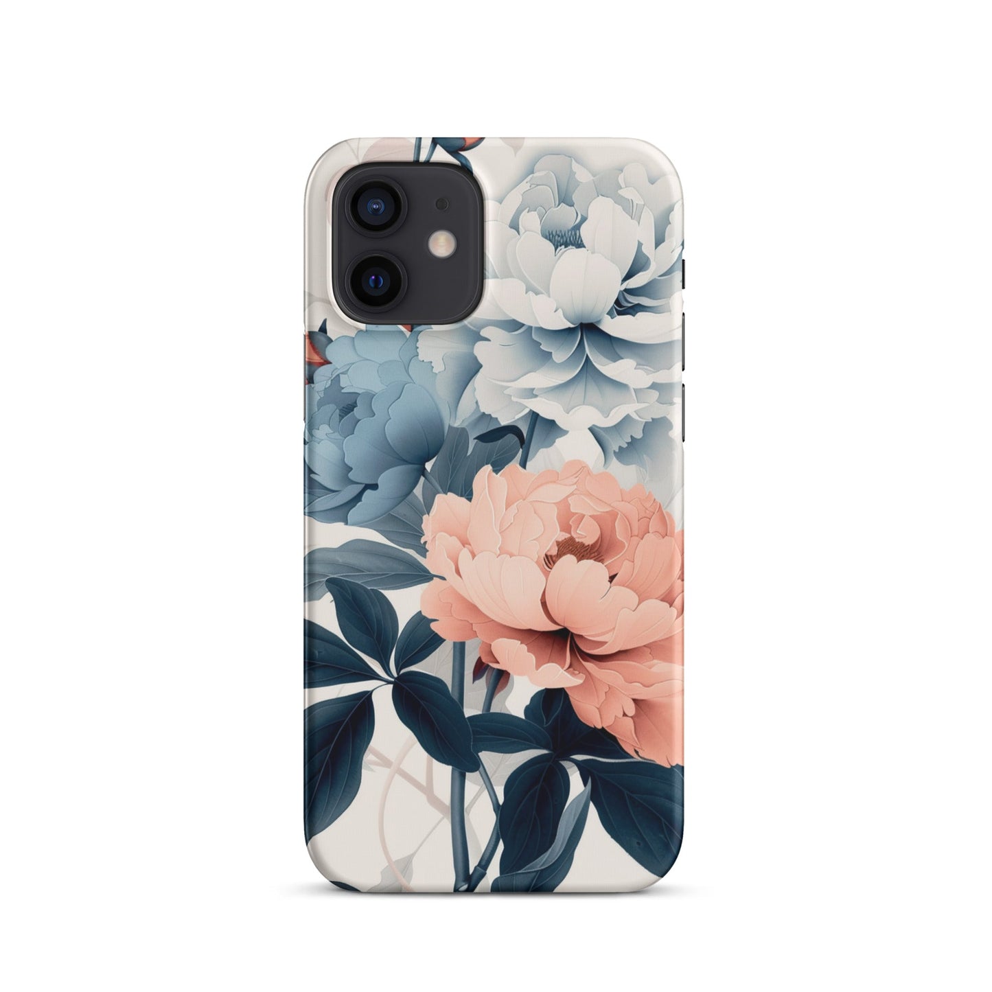 Tricolor Flowers Phone case for iPhone-9