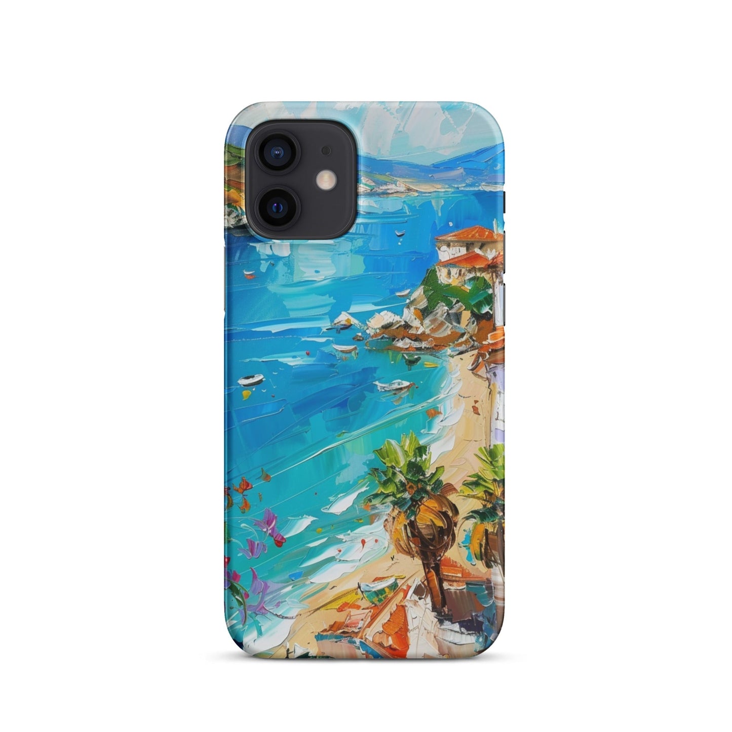 Mediterranean Beach Phone case for iPhone-9