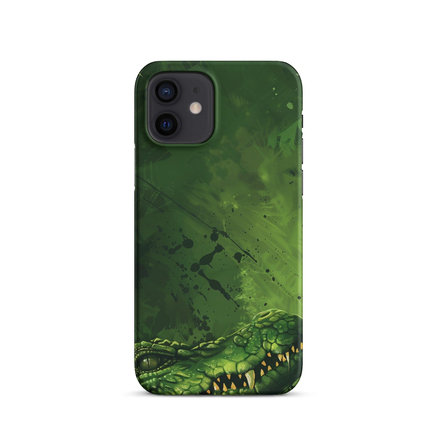 Crocodile Art Phone case for iPhone-9