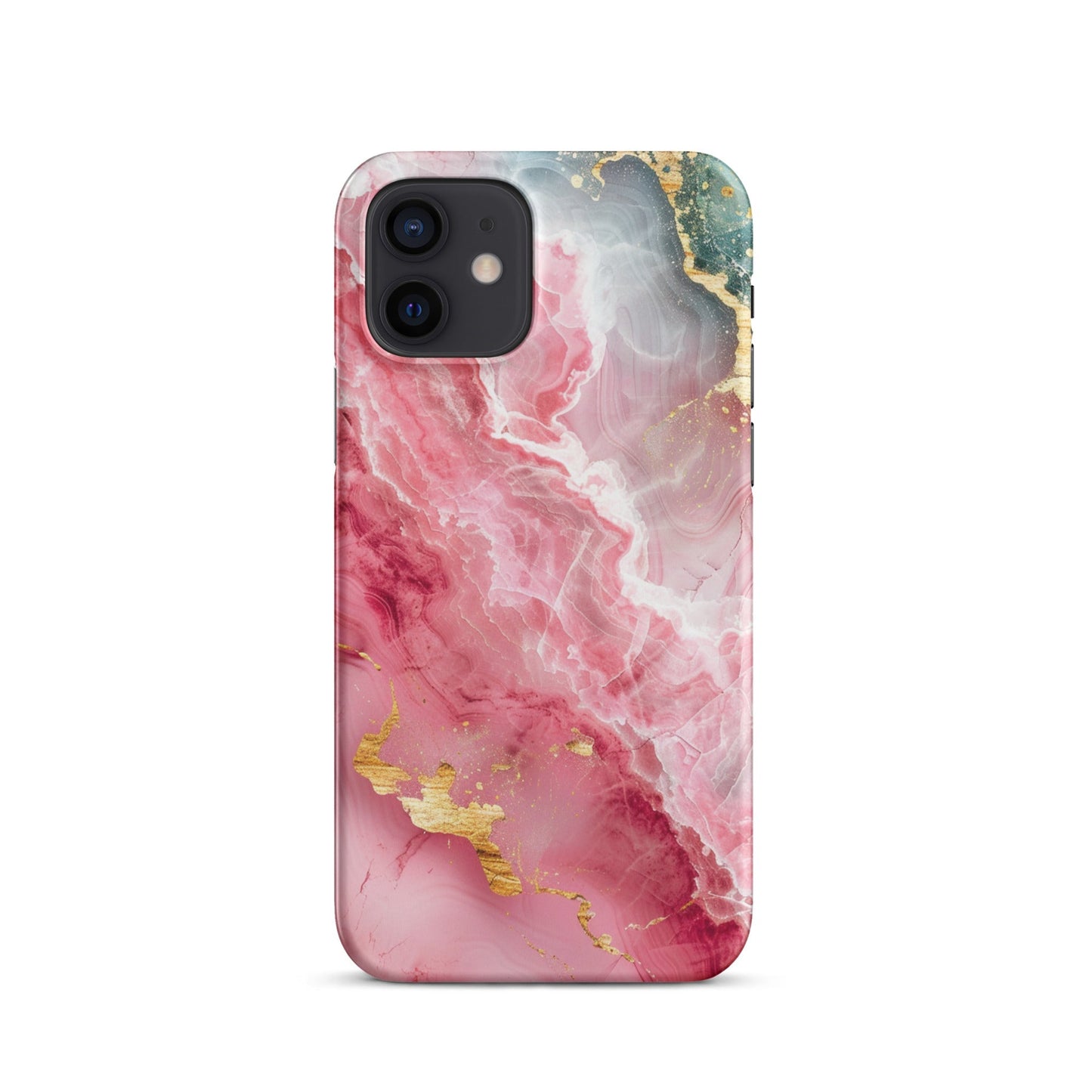 Pink Marble Phone case for iPhone-9