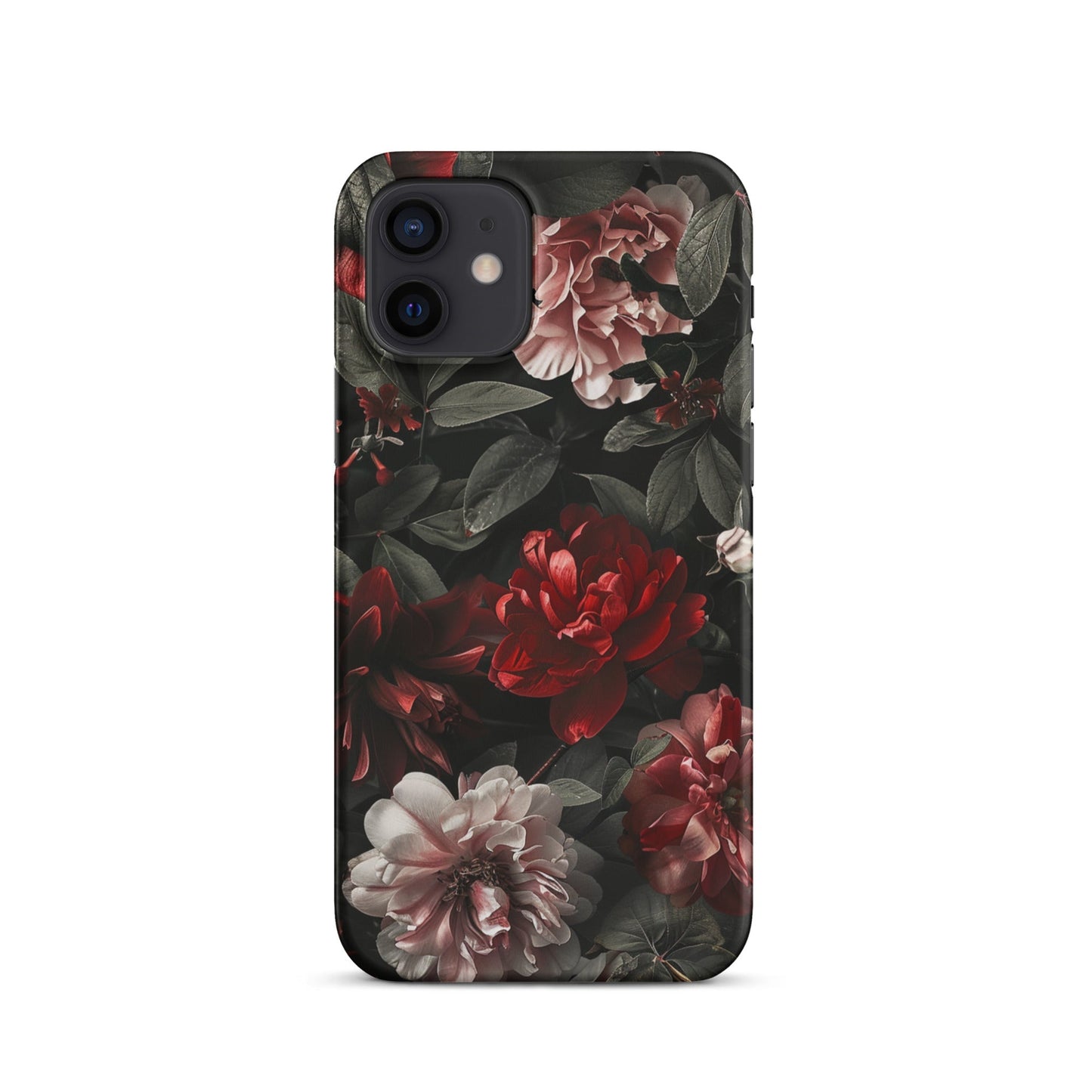 Pink Red Floral Phone case for iPhone-9