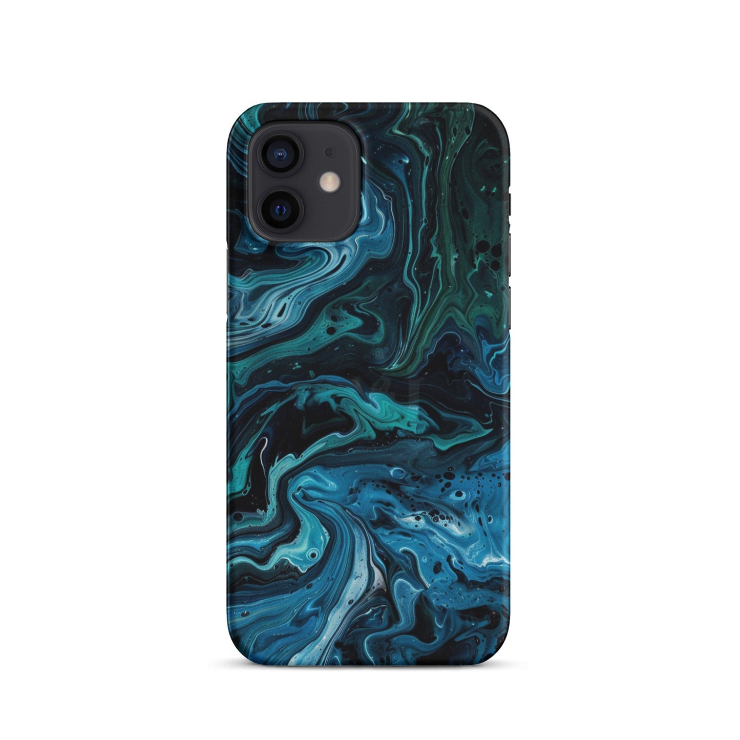 Abstract Blue Phone case for iPhone-9