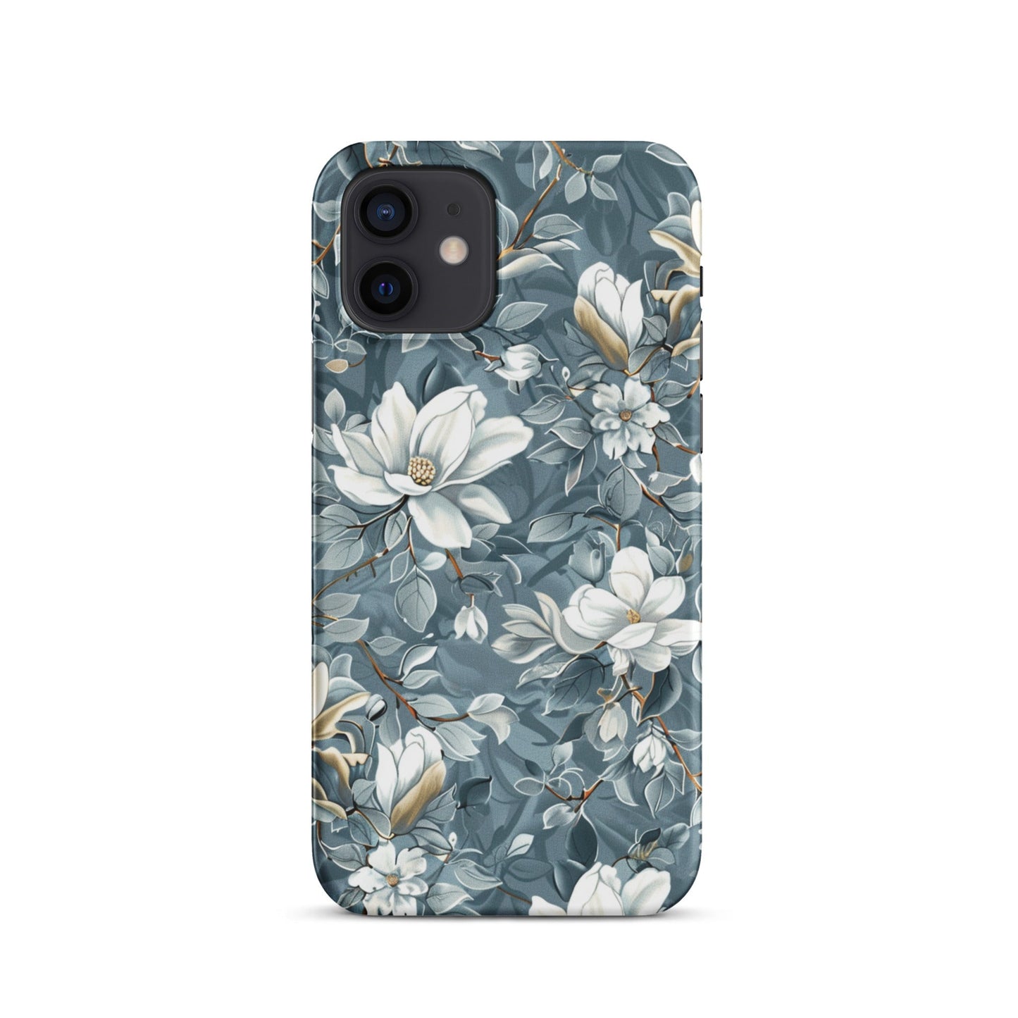 White Lily Phone case for iPhone-9