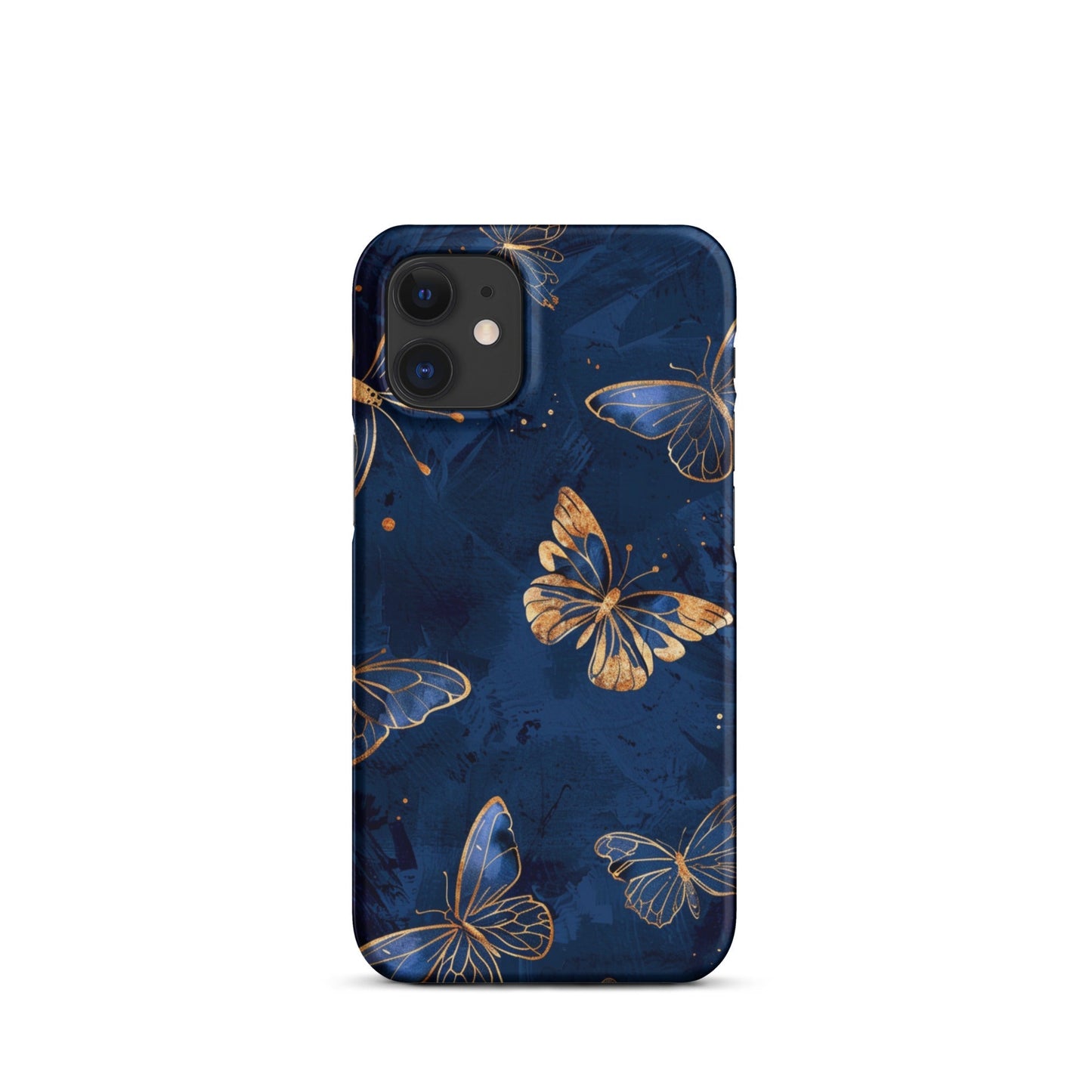 Blue Butterflies Phone case for iPhone-8