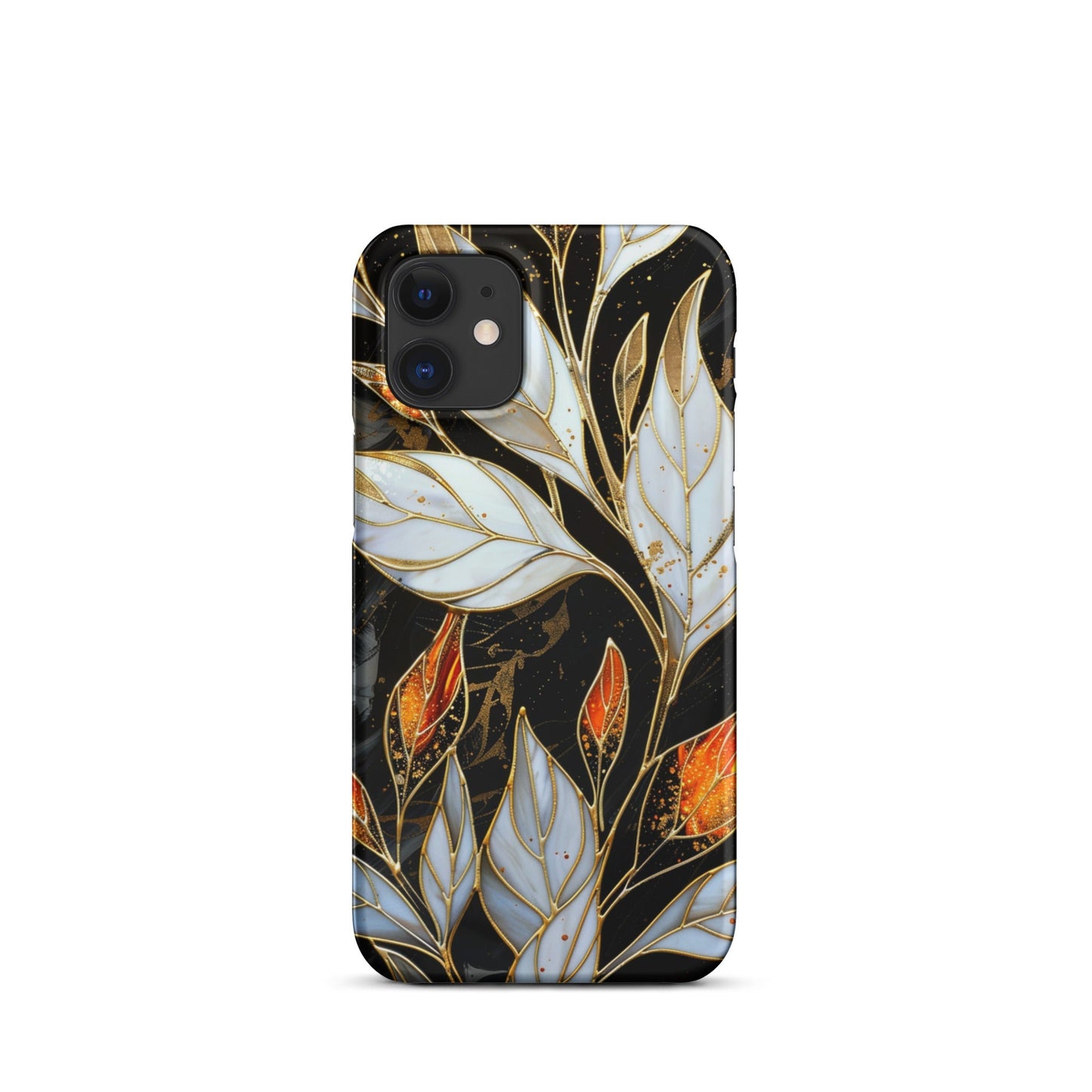 Stained Galss Leaves Phone case for iPhone-7