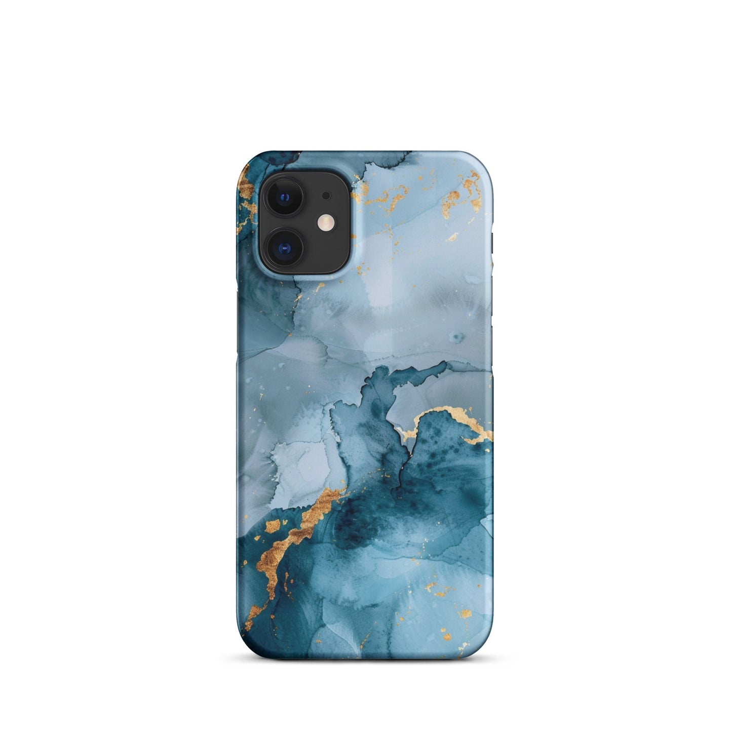 Blue Gold Phone case for iPhone-7