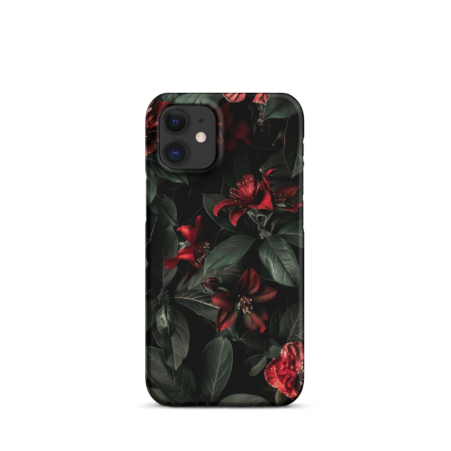 Floral Dark Phone case for iPhone-7