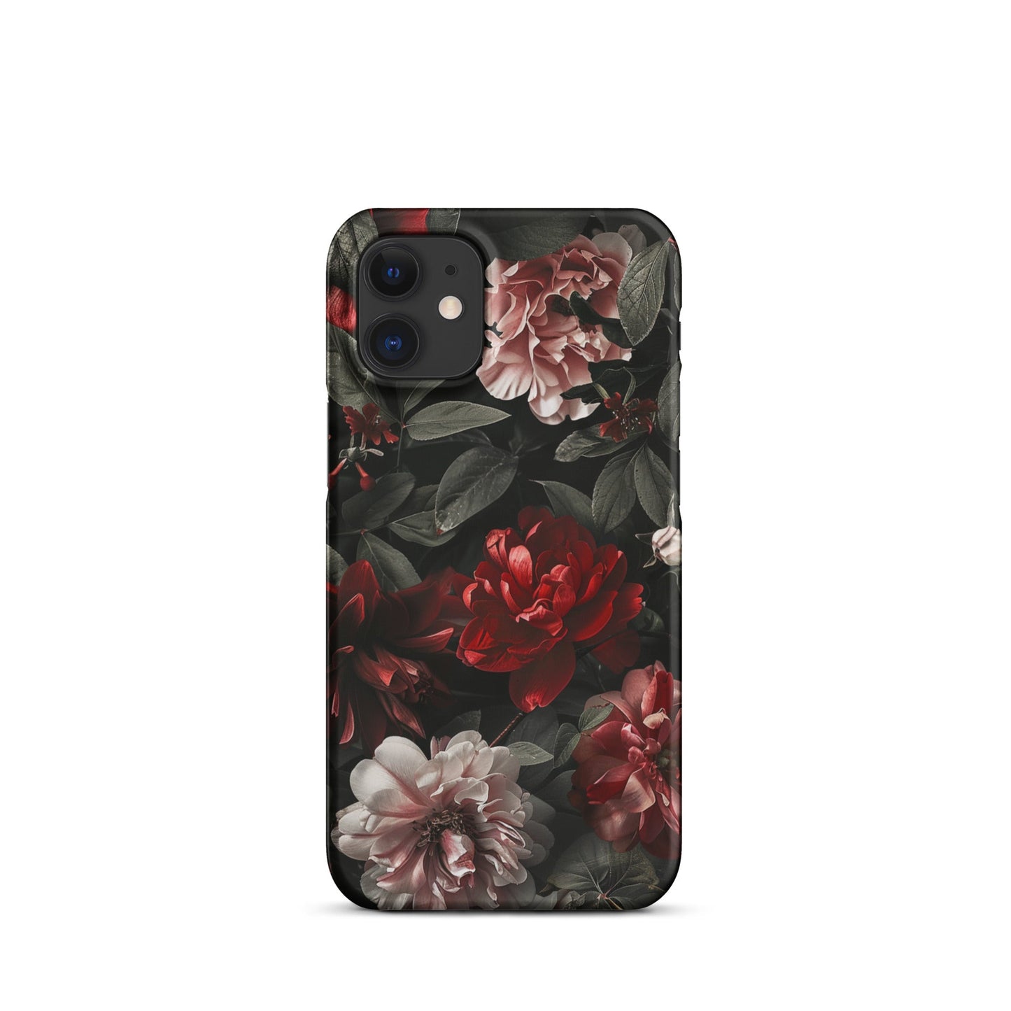 Pink Red Floral Phone case for iPhone-7