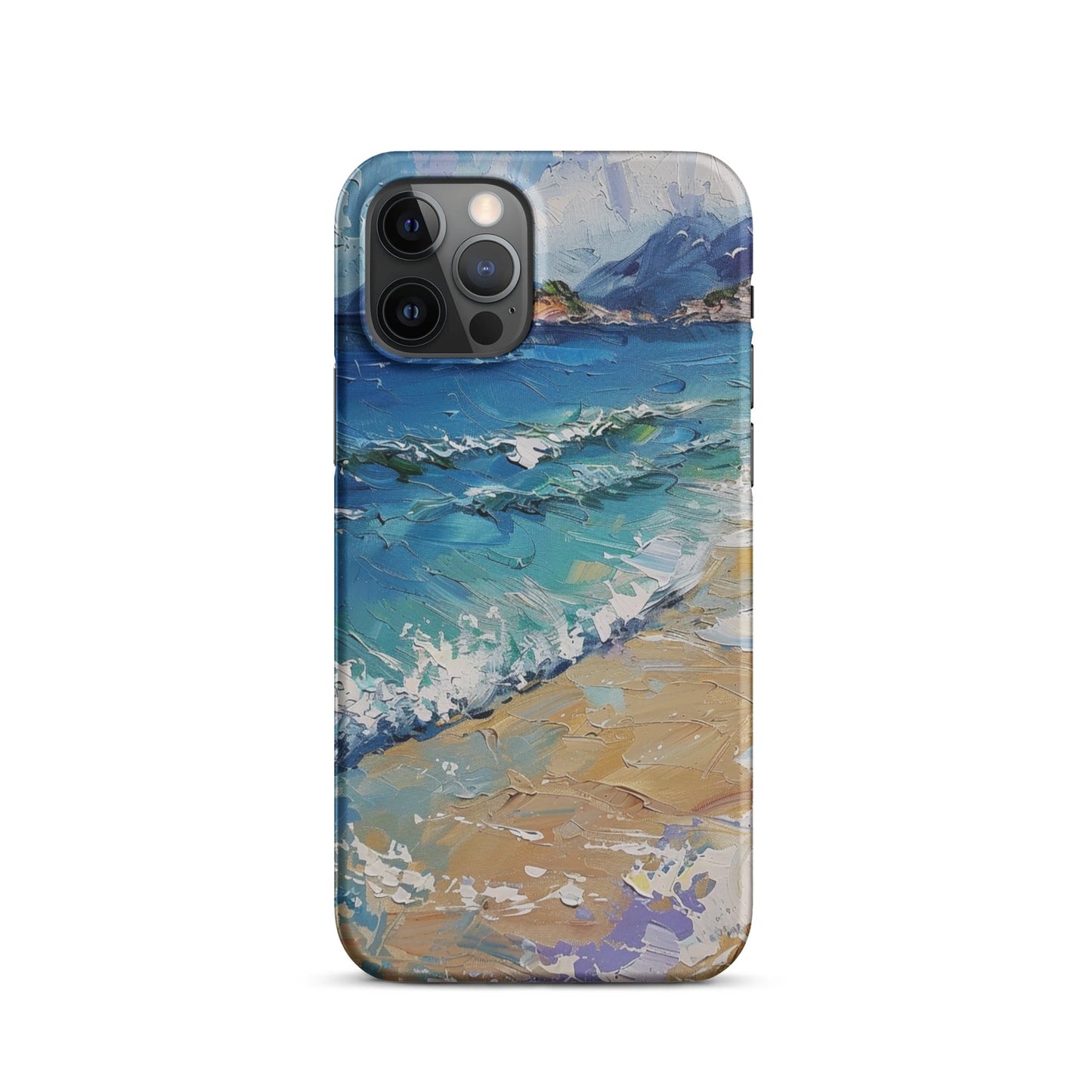 Beach Painting Phone case for iPhone-11