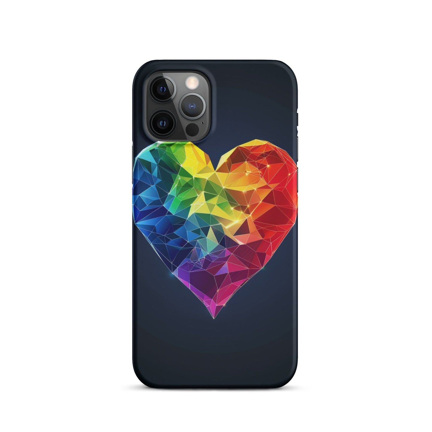 Ranbow Heart Phone case for iPhone-11