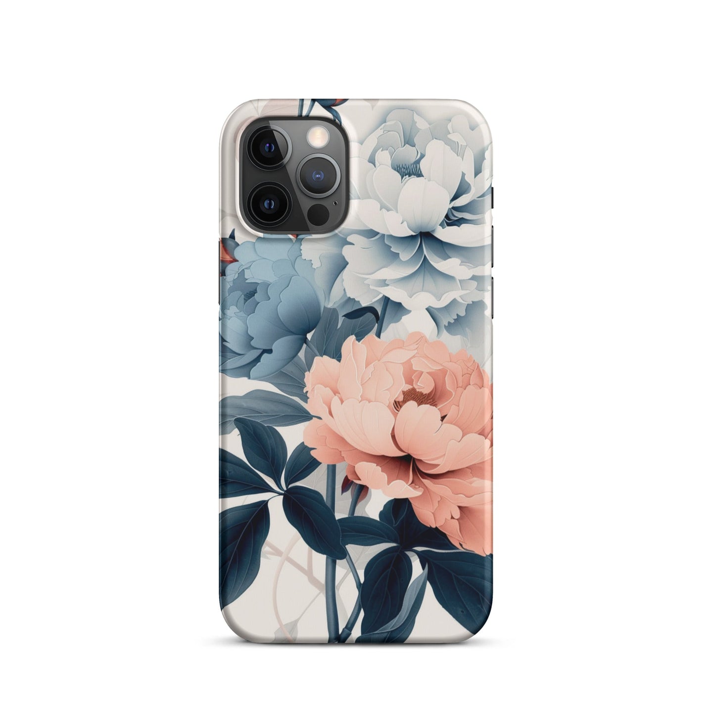 Tricolor Flowers Phone case for iPhone-11