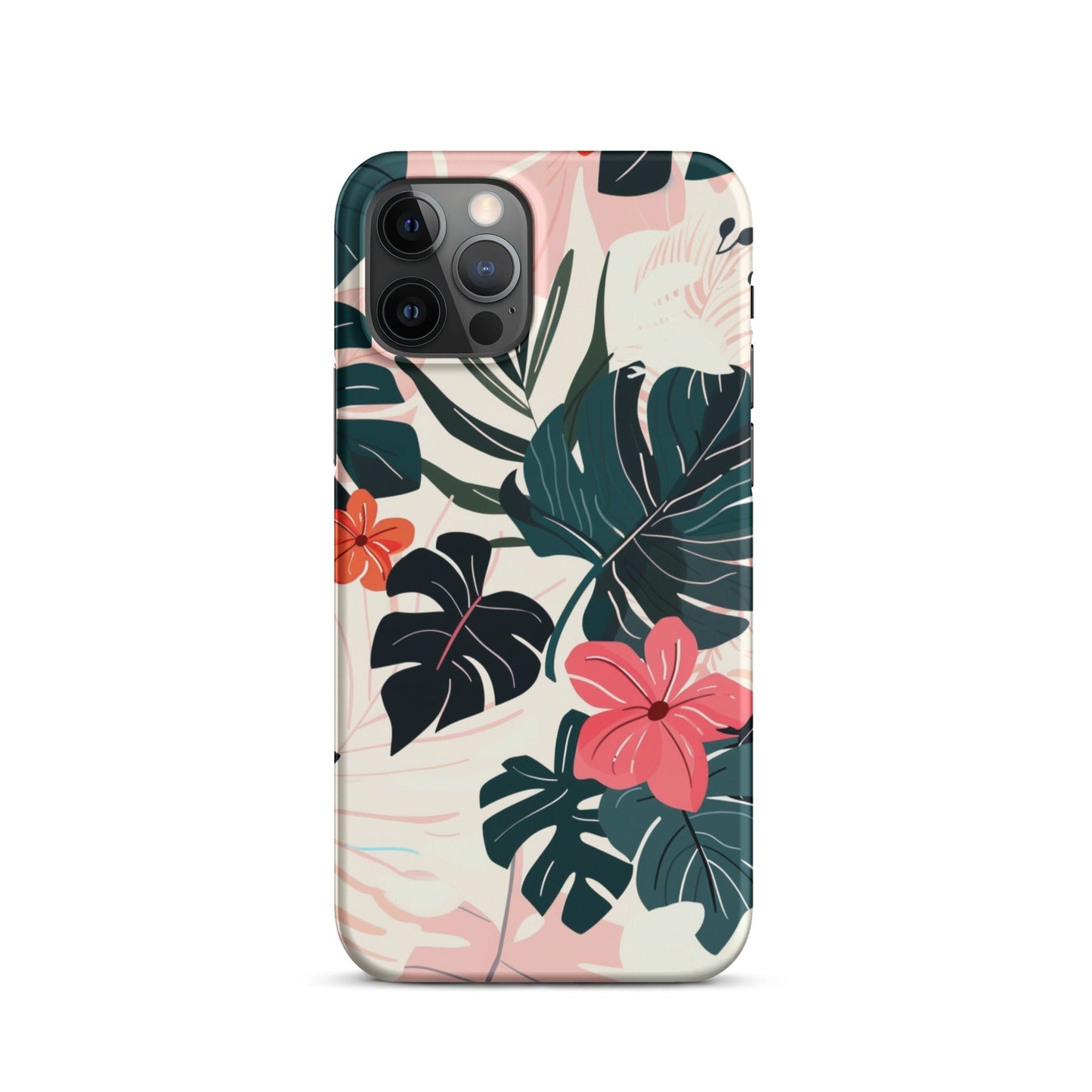 Flower leaves Phone case for iPhone-11