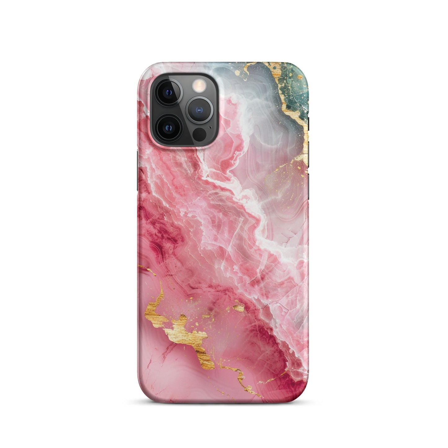 Pink Marble Phone case for iPhone-11