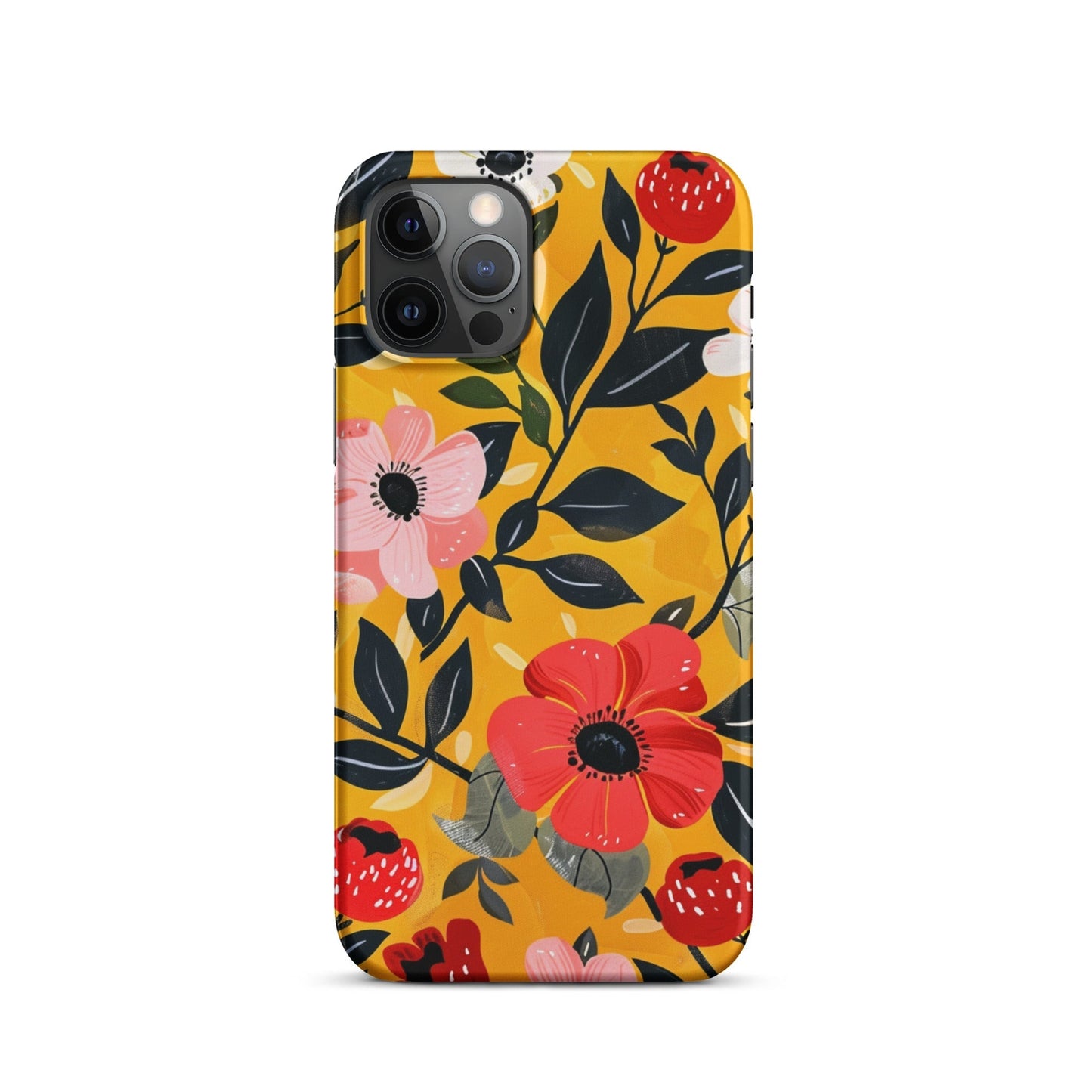 Floral 3 Phone case for iPhone-11