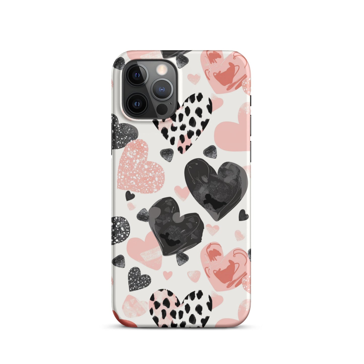 Diamond Hearts Phone case for iPhone-11