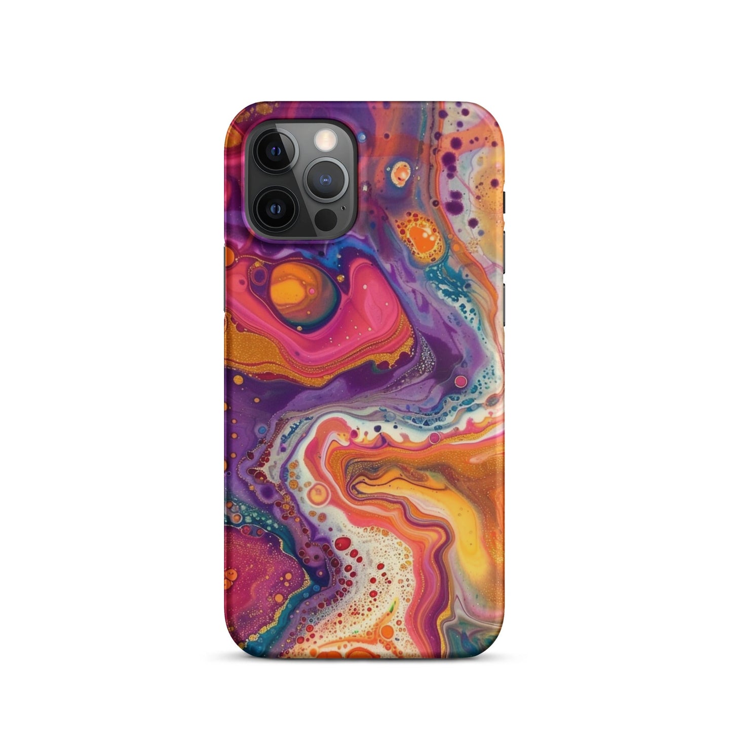 Rainbow Swirling Phone case for iPhone-11