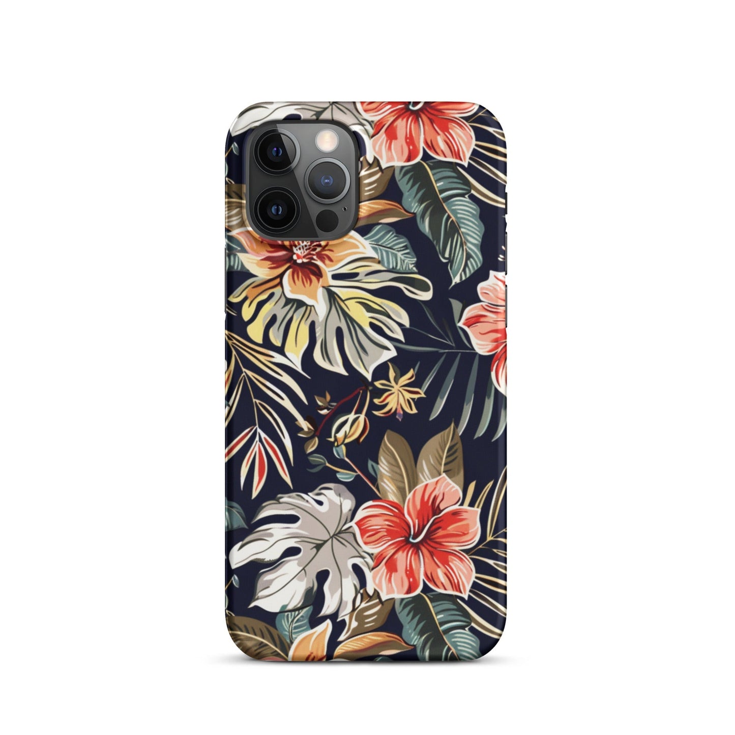 Tropical Floral Phone case for iPhone-11