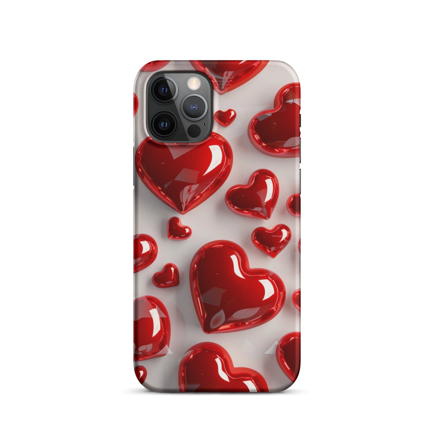 Red Hearts Phone case for iPhone-11