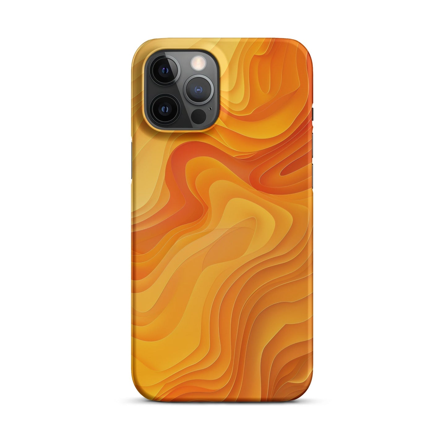 Abstract Yellow Phone Phone  case for iPhone-14