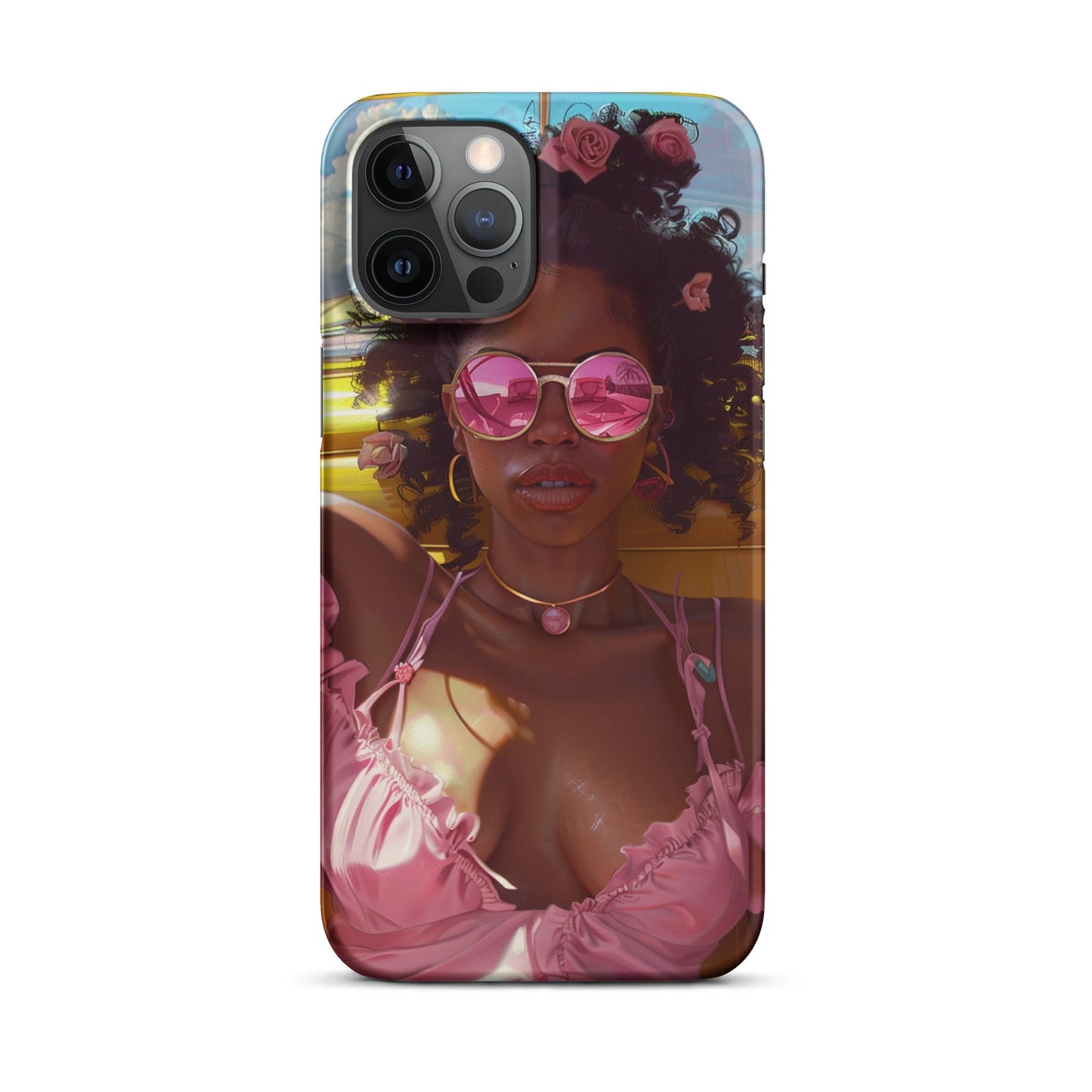 Black Girl Fashionista Phone case for iPhone-13