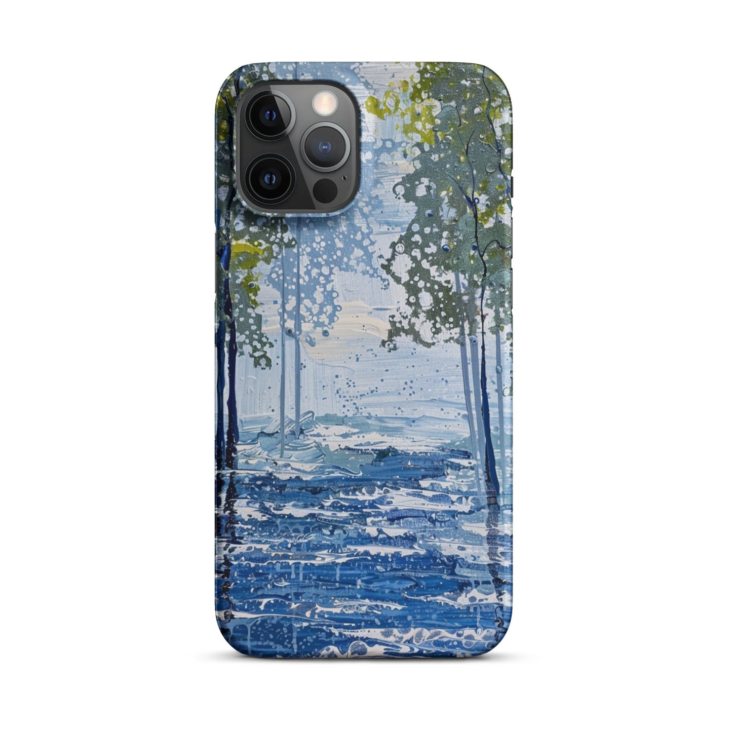 River Trees Phone case for iPhone-13