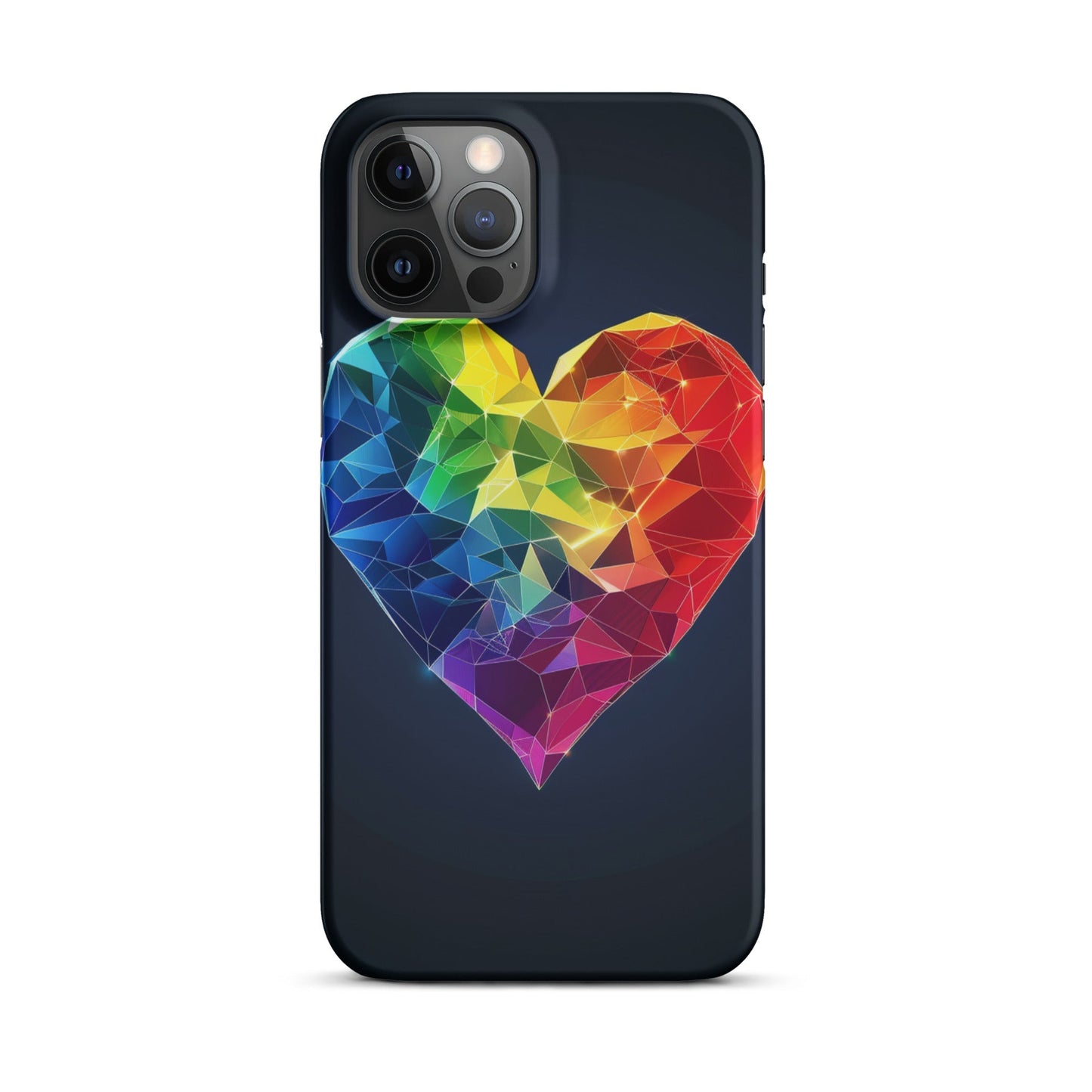 Ranbow Heart Phone case for iPhone-13