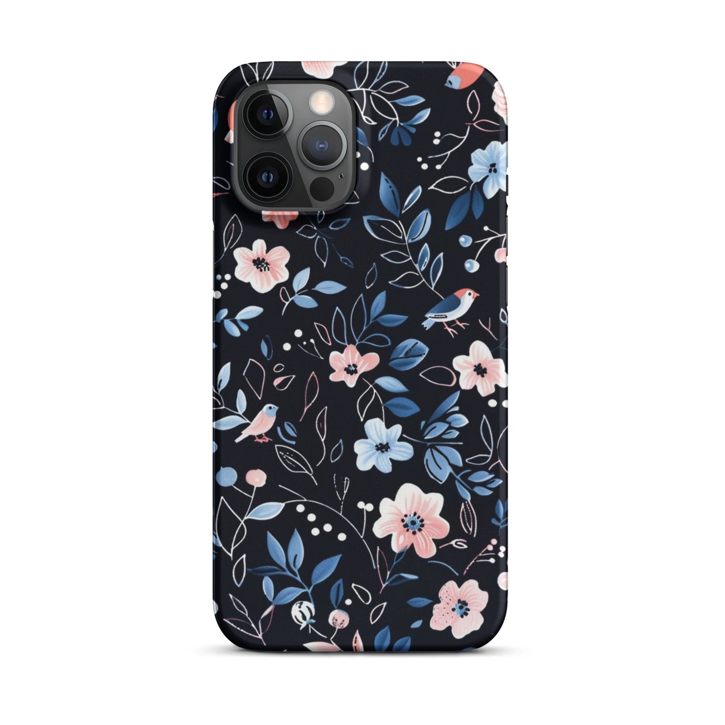 Blue Flowers Phone case for iPhone-13