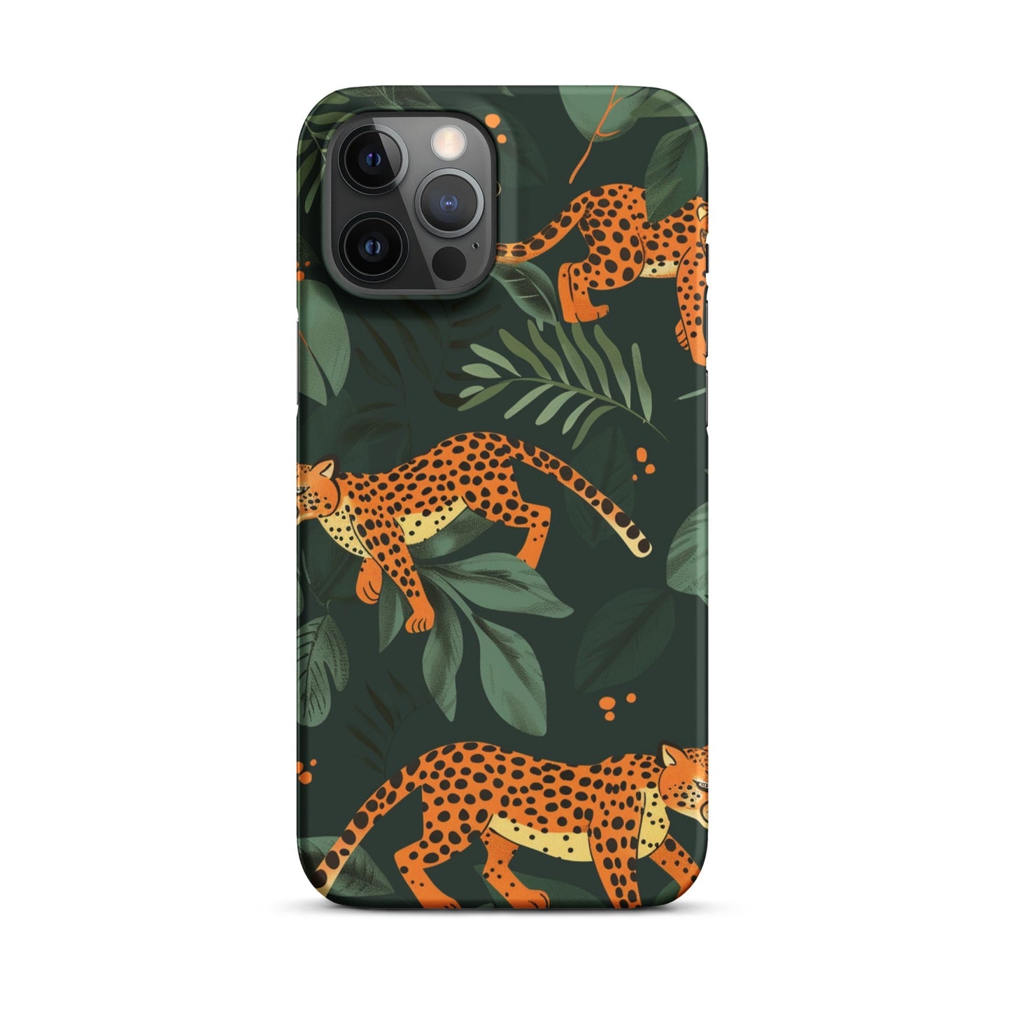 Leopard baby Phone case for iPhone-13