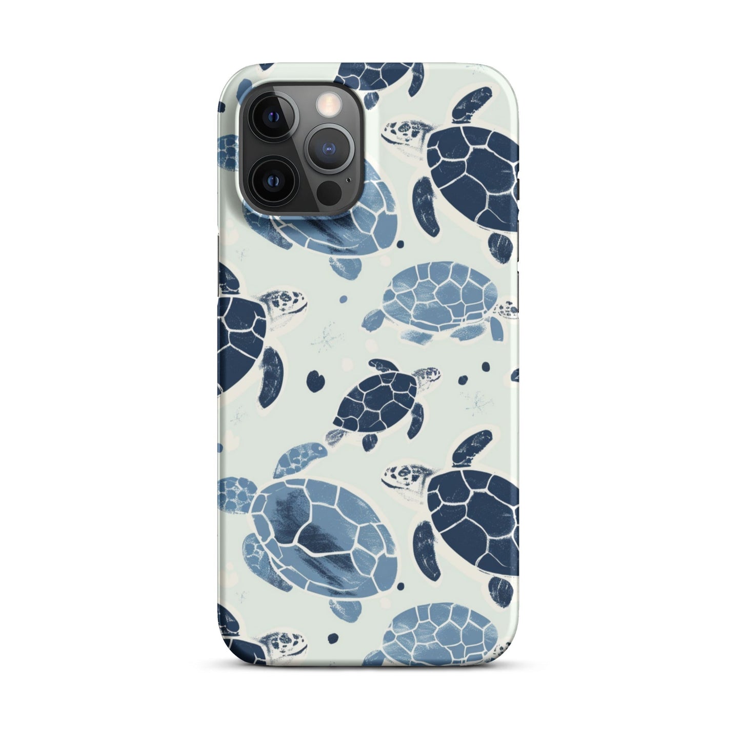 Blue Turtle Phone case for iPhone-13