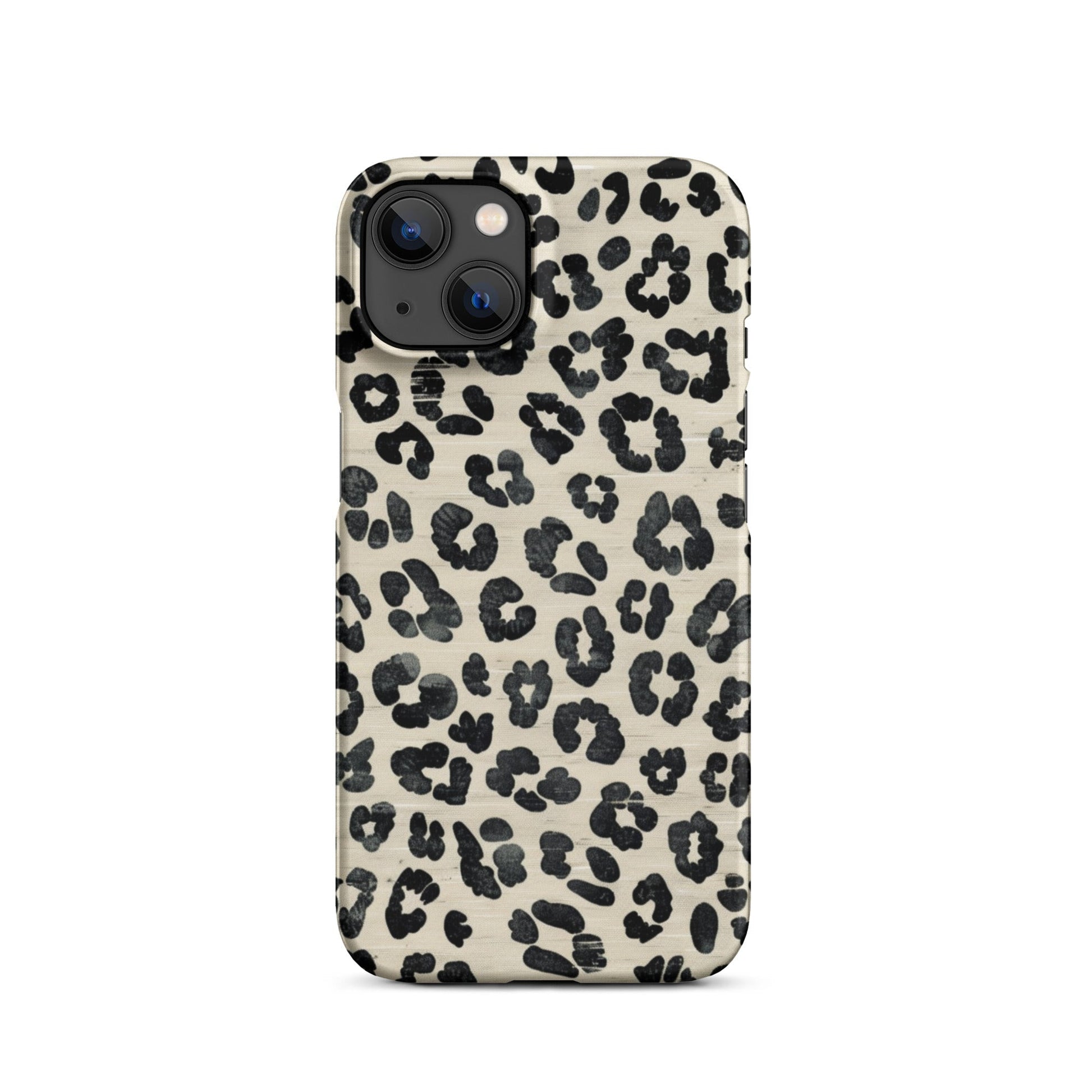 Leopard Design Phone case for iPhone-17