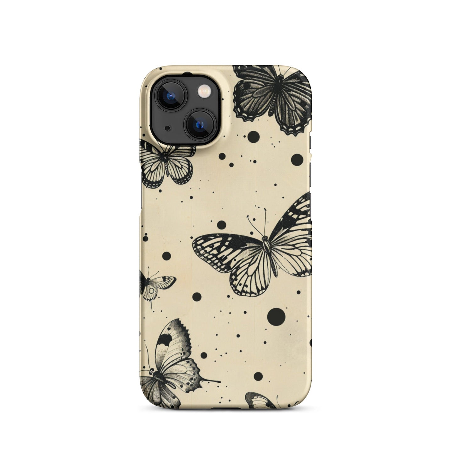 Vinatge Butterflies Phone case for iPhone-17